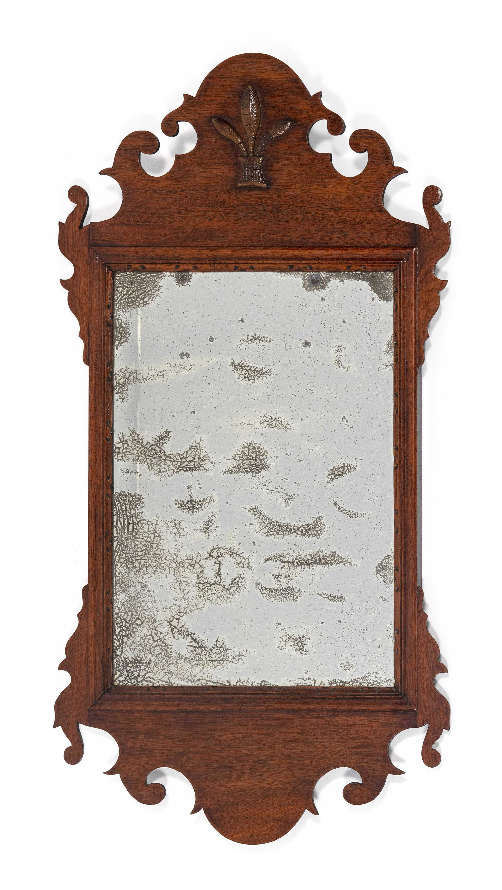 CHIPPENDALE MIRROR America, Late 18th Century Height (1 of 1)