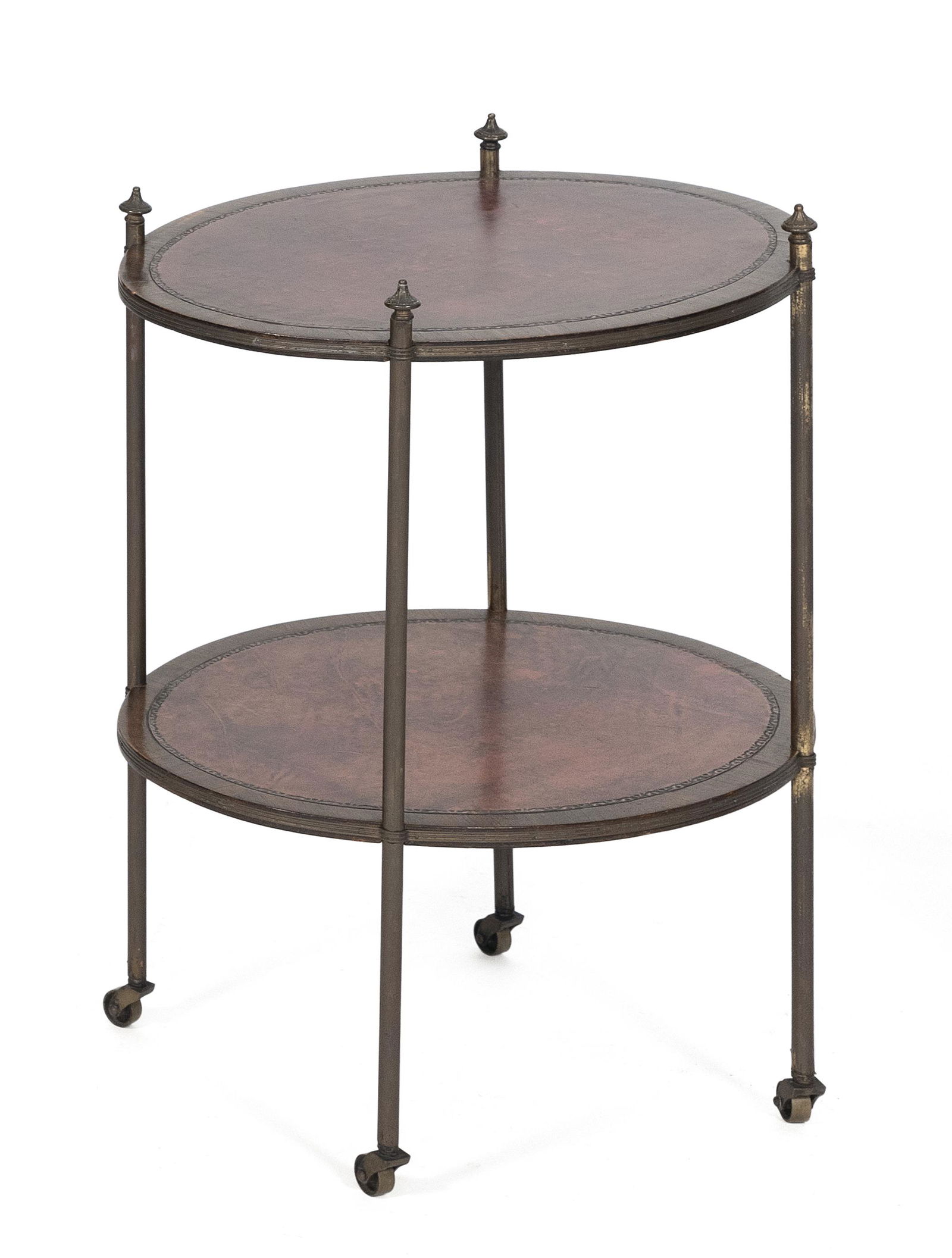 OVAL TWO-TIER TABLE Late 19th/Early 20th Century Height (1 of 2)