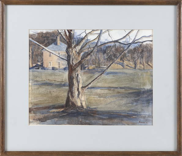 Dennis Poirier (massachusetts/maine, B. 1954), A Tree