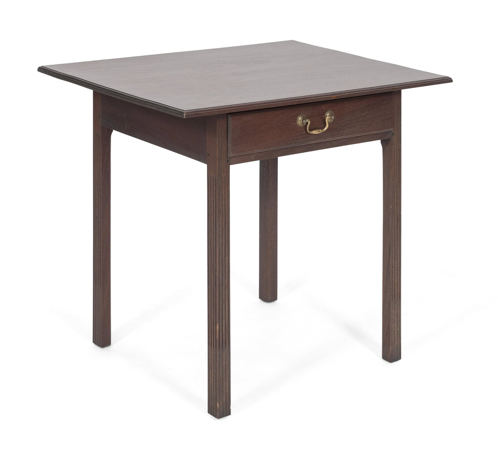 CHIPPENDALE-STYLE ONE-DRAWER STAND BY WILLIAM PEASE (1 of 2)