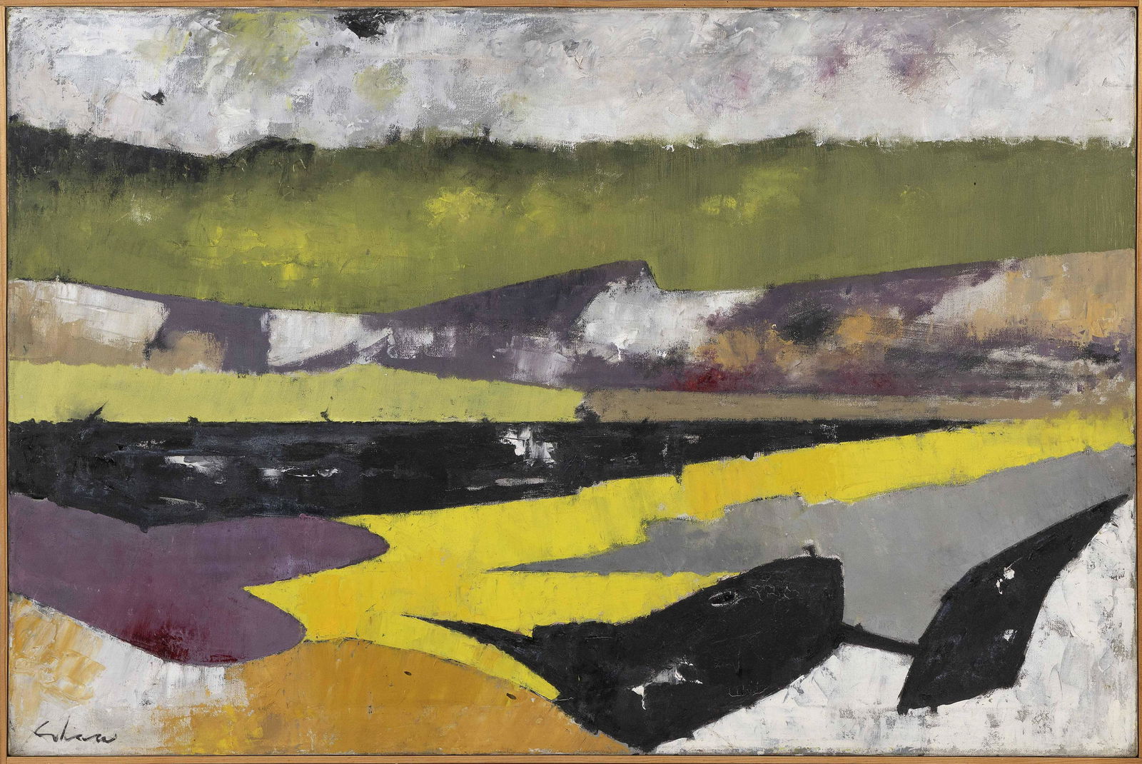 CHARLES GREEN SHAW (New York, 1892-1974), Untitled., (1 of 4)