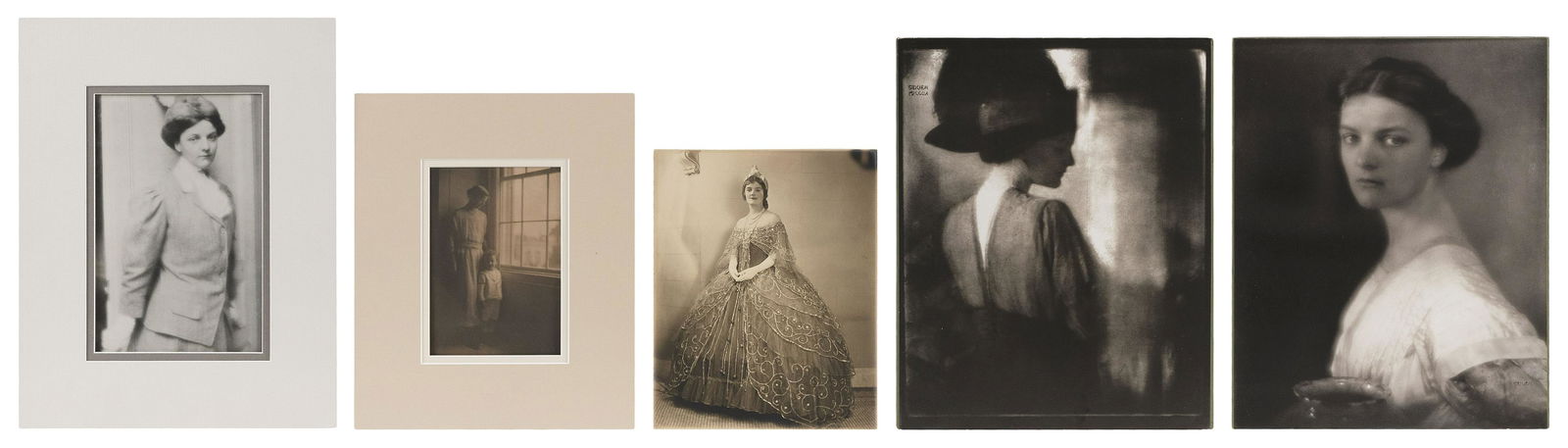 COLLECTION OF FIVE PHOTOGRAPHIC IMAGES BY EDWARD (1 of 2)