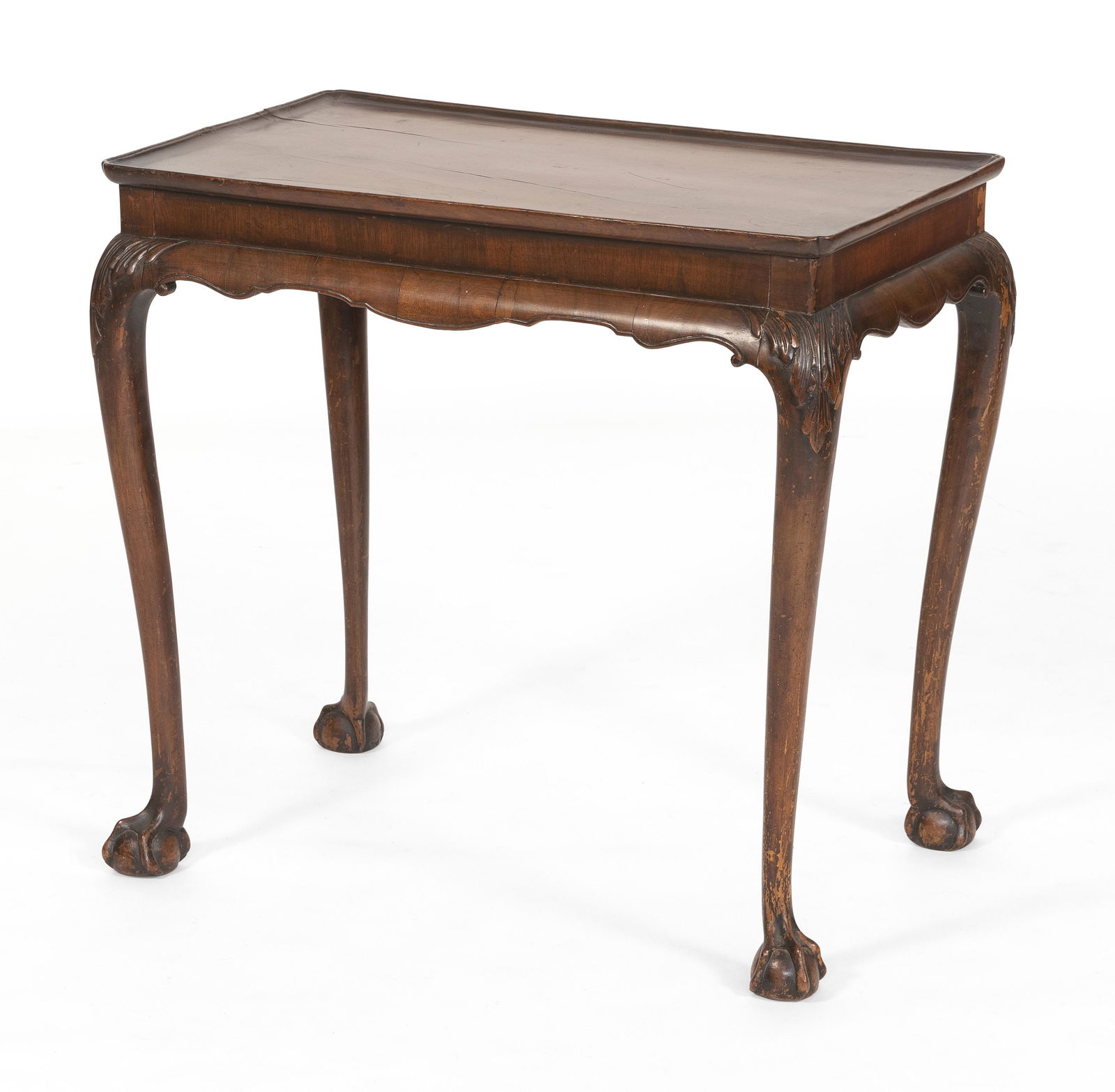 GEORGIAN TEA TABLE Possibly Ireland, 18th Century (1 of 3)