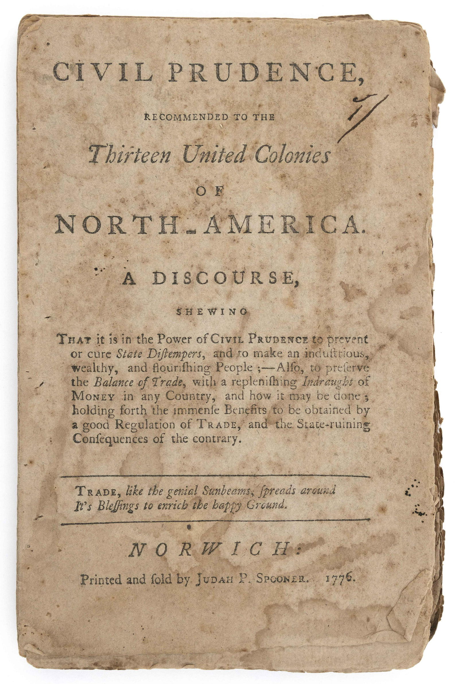 TWO RARE REVOLUTIONARY WAR-ERA PUBLICATIONS (1 of 4)