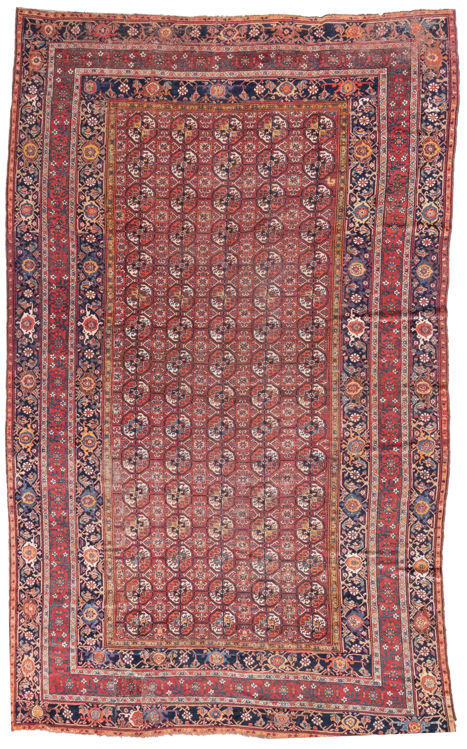 KURD BIDJAR RUG: 10’7” X 17’0” Circa 1925-1930 (1 of 2)