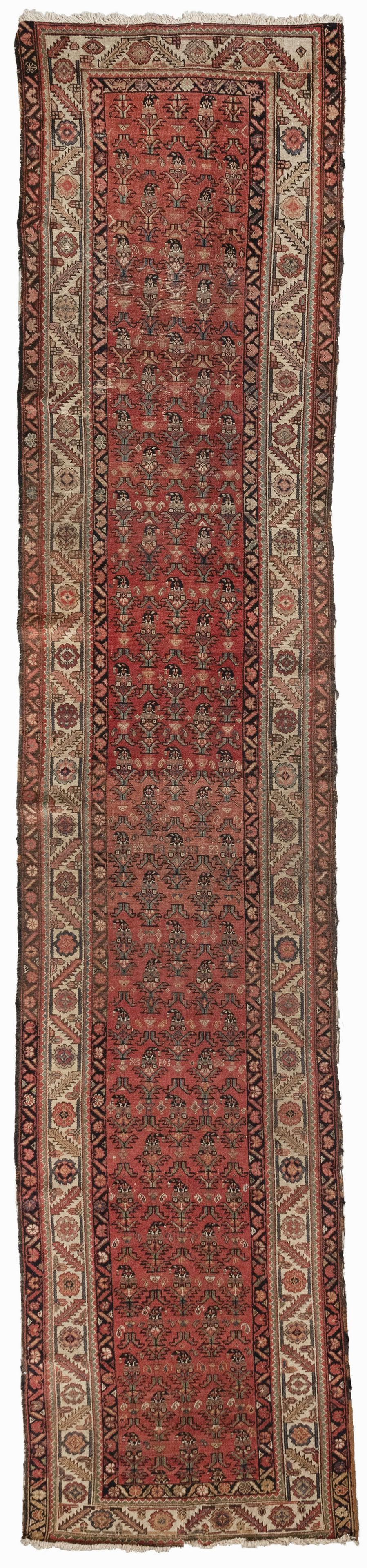 HAMADAN RUNNER: 3'1" X 14'5" First Half of the 20th (1 of 1)