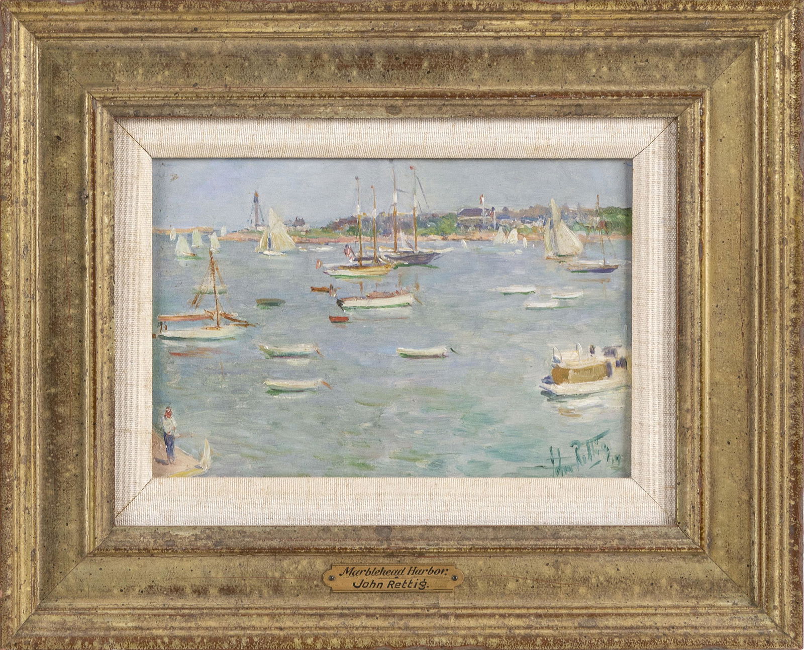 JOHN RETTIG (Ohio/The Netherlands, 1855-1932), (1 of 3)