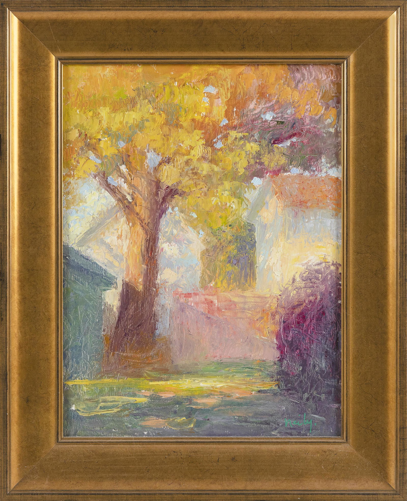 HILDA NEILY (Massachusetts/Florida, b. 1947), "The Oak (1 of 2)