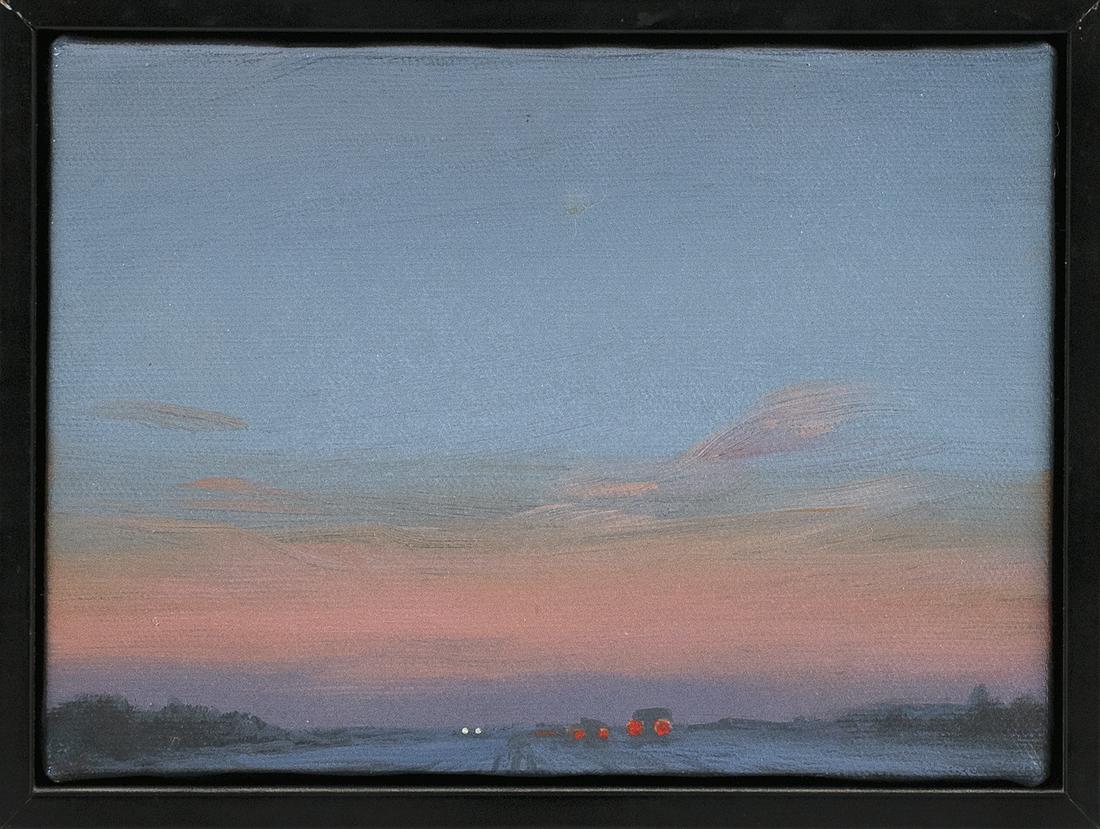 JOHN DOWD (Massachusetts, b. 1960), Headlights in (1 of 2)