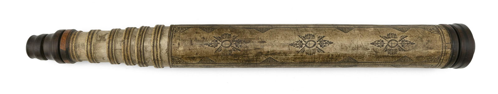 EXTREMELY RARE, LARGE AND FINE EXAMPLE OF AN 18TH (1 of 2)