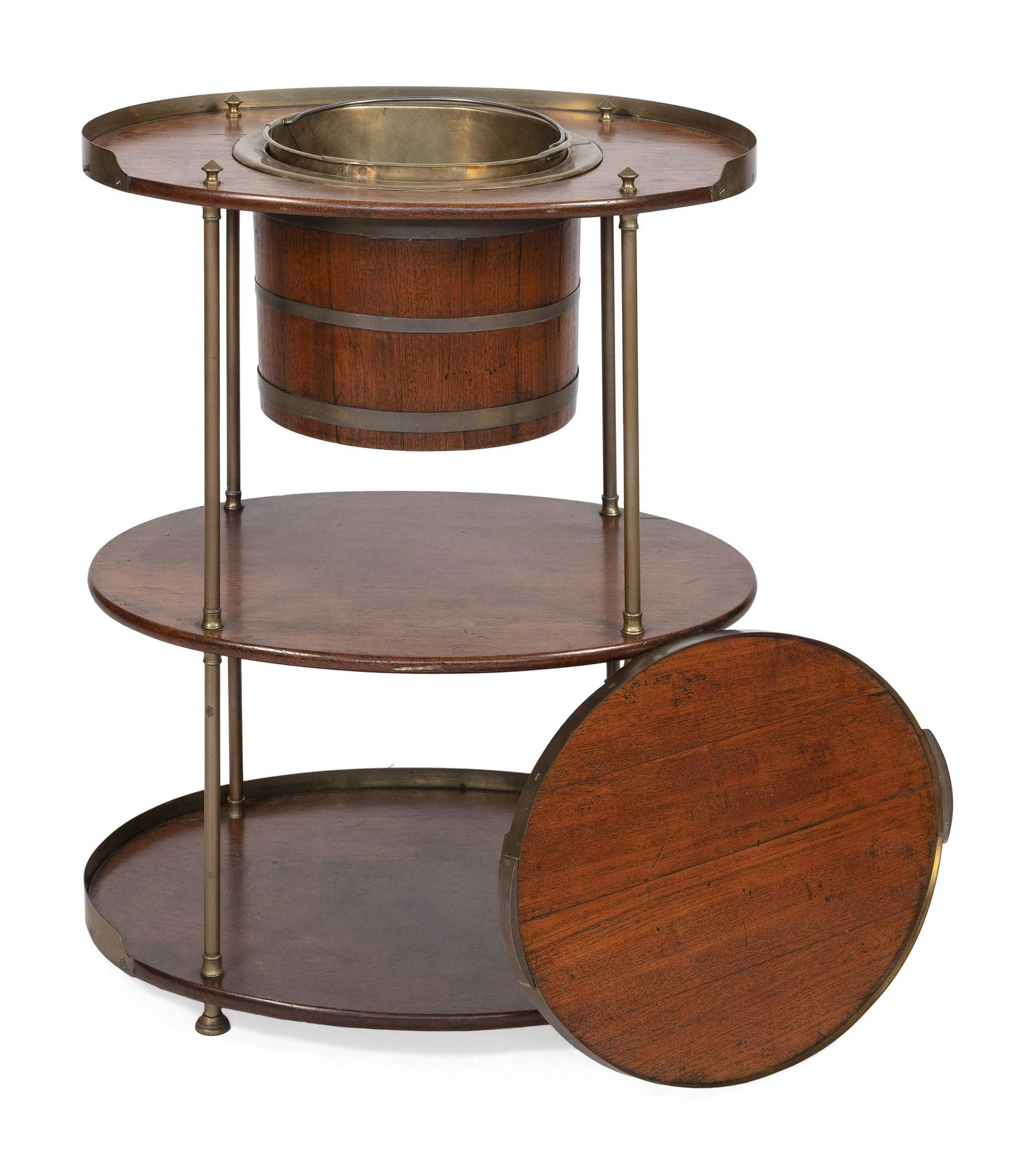 STEAM-SAIL YACHT CAMPAIGN WASHSTAND CONVERTED TO A SERV (1 of 1)