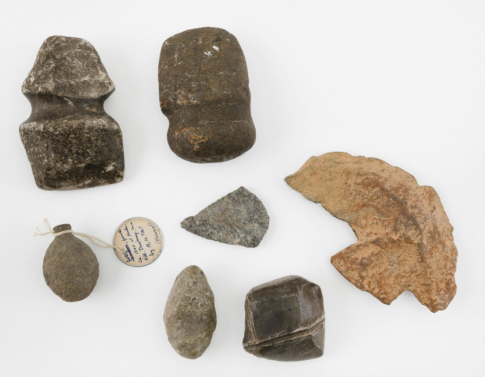 SEVEN NATIVE AMERICAN STONE ARTIFACTS Massachusetts (1 of 1)