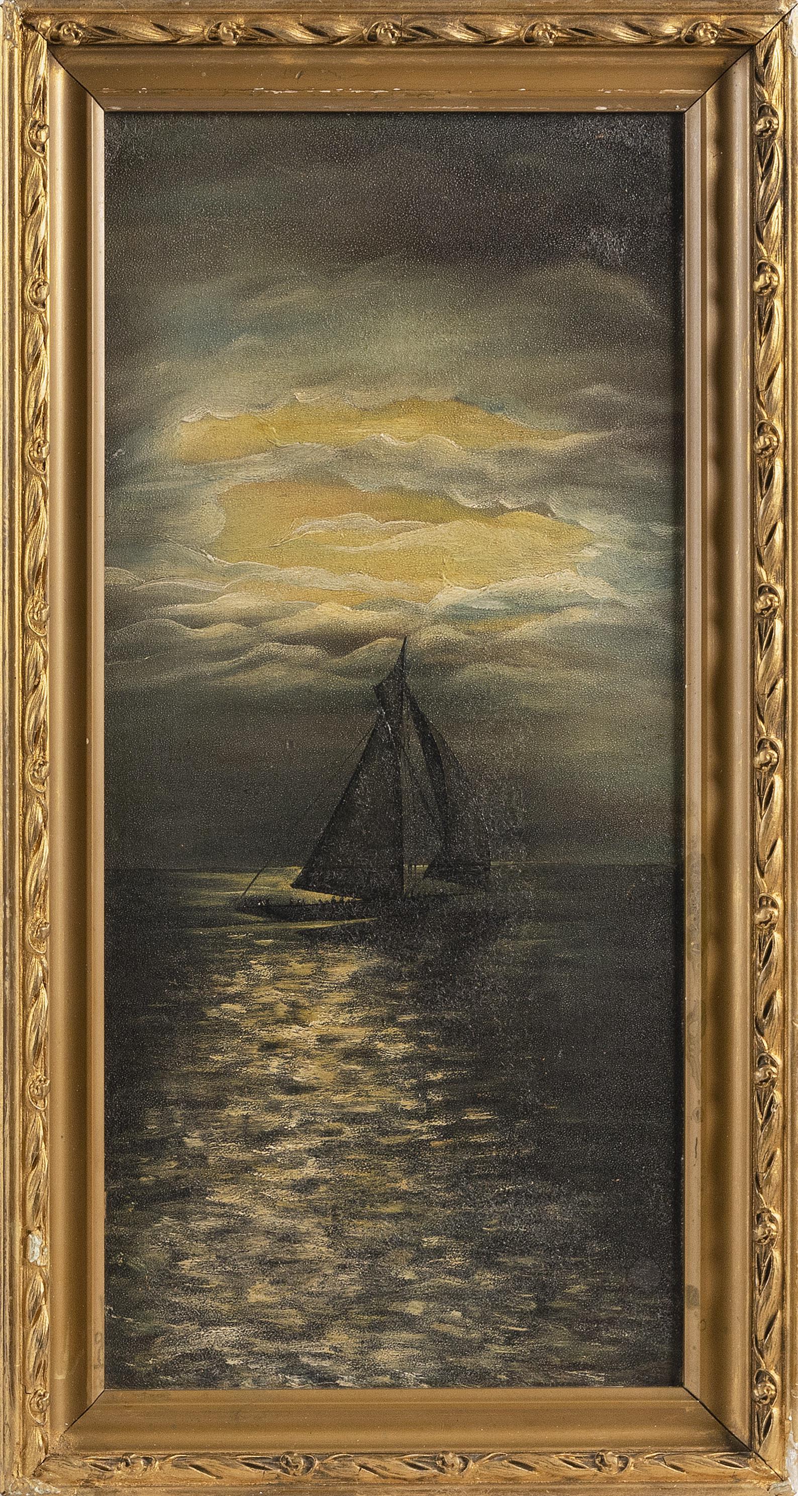 AMERICAN SCHOOL (Early 20th Century,), Portrait of a (1 of 2)