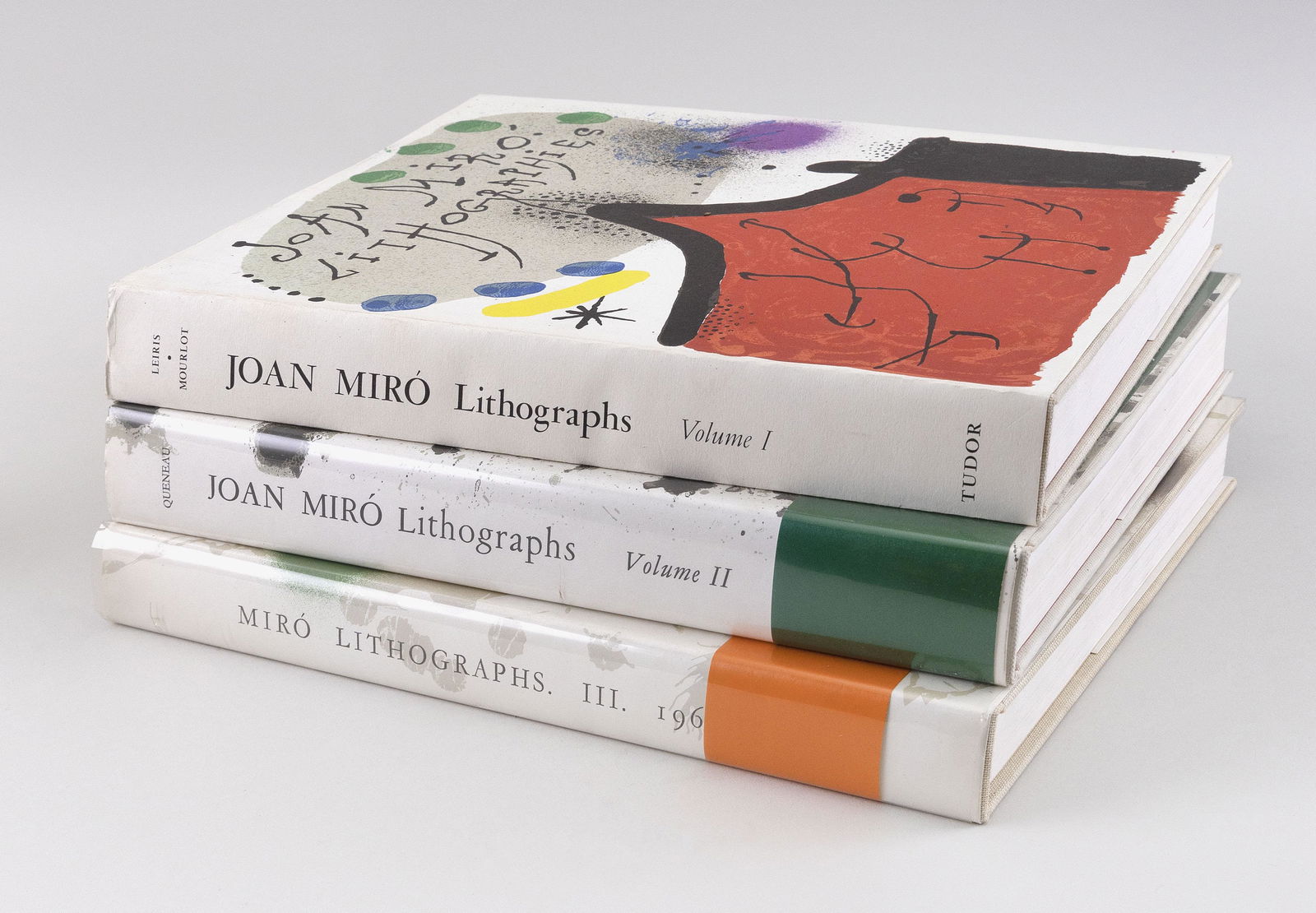 JOAN MIRO LITHOGRAPH CATALOGUE RAISONNÉ, VOLS. I-III (1 of 3)