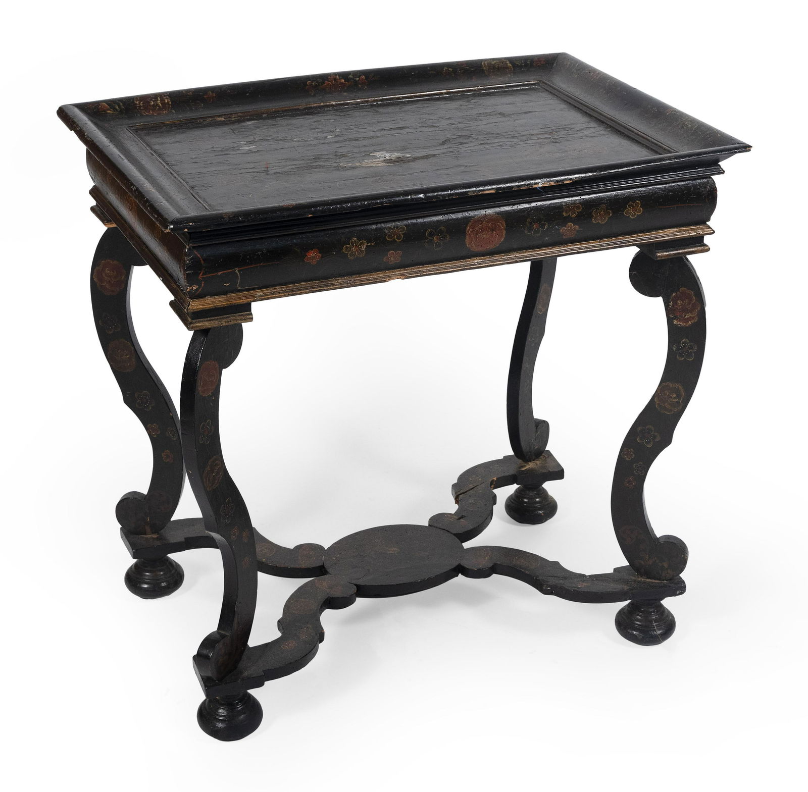 CONTINENTAL TRAY TABLE 19th Century Height 26.5”. (1 of 1)