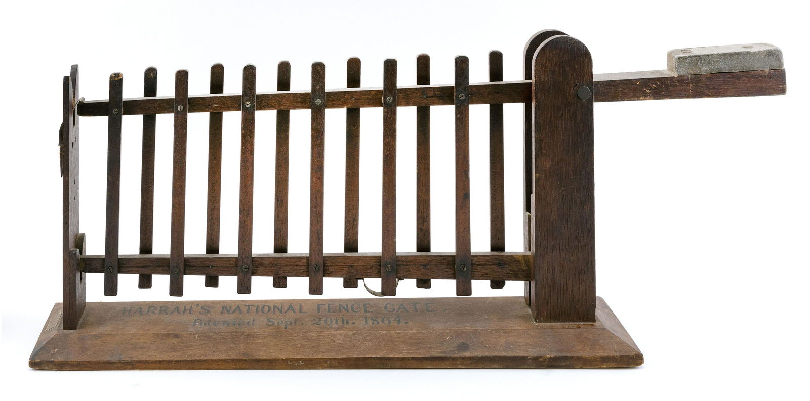 TRADESMAN’S SAMPLE OR PATENT MODEL “HARRAH’S NATIONAL (1 of 3)