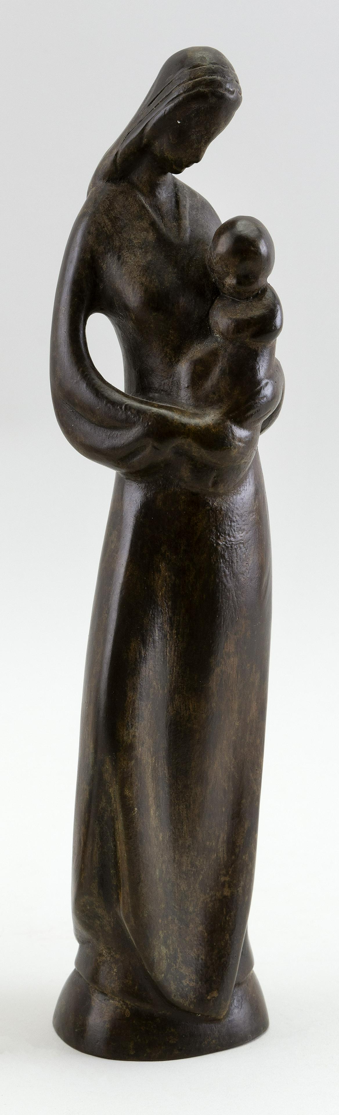 ATTRIBUTED TO FELIPE CORONADO (1902-1937,), Mother and (1 of 2)