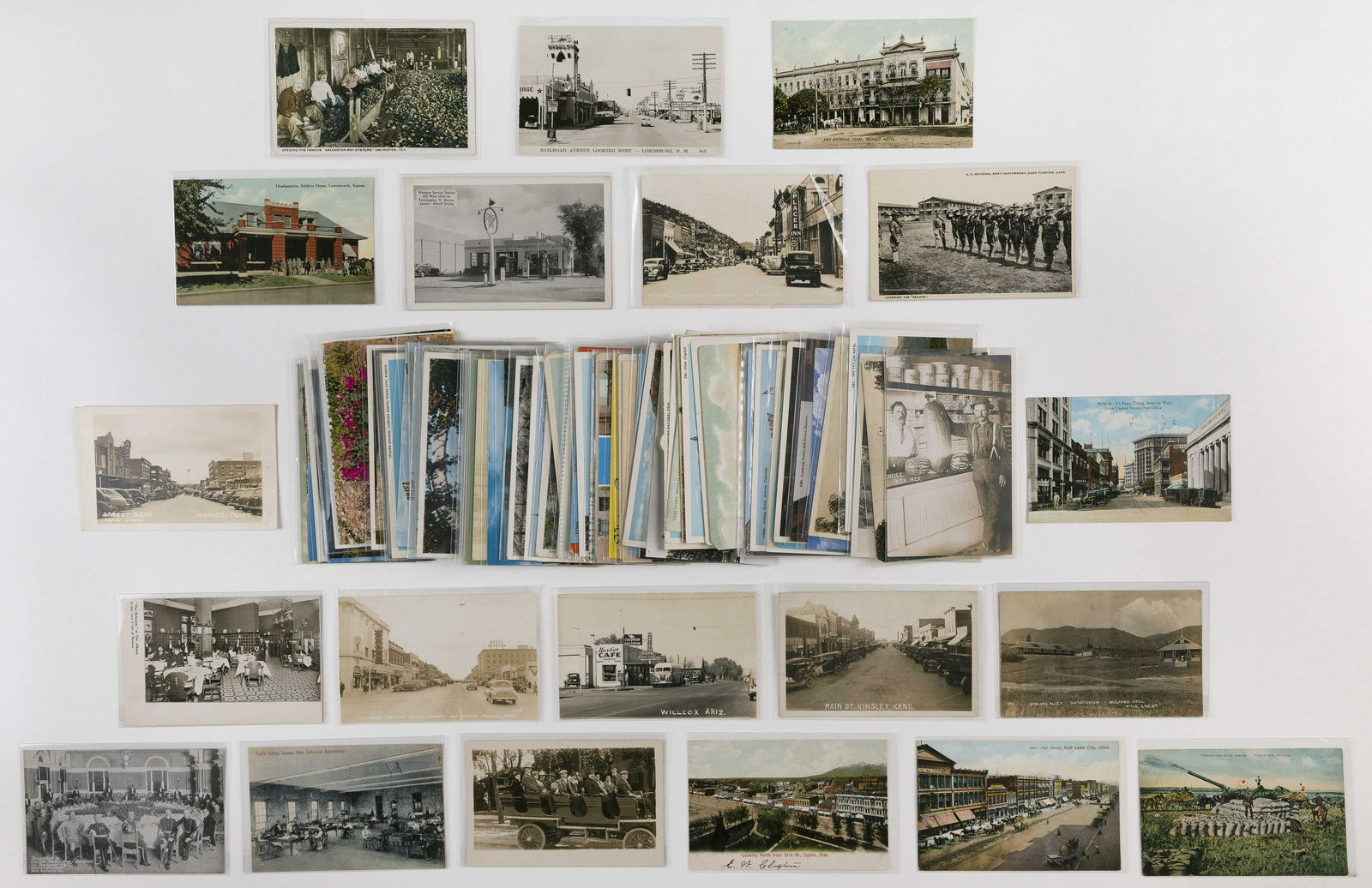 (VIEW) SOUTHWESTERN U.S.: 121 POSTCARDS Early to (1 of 1)