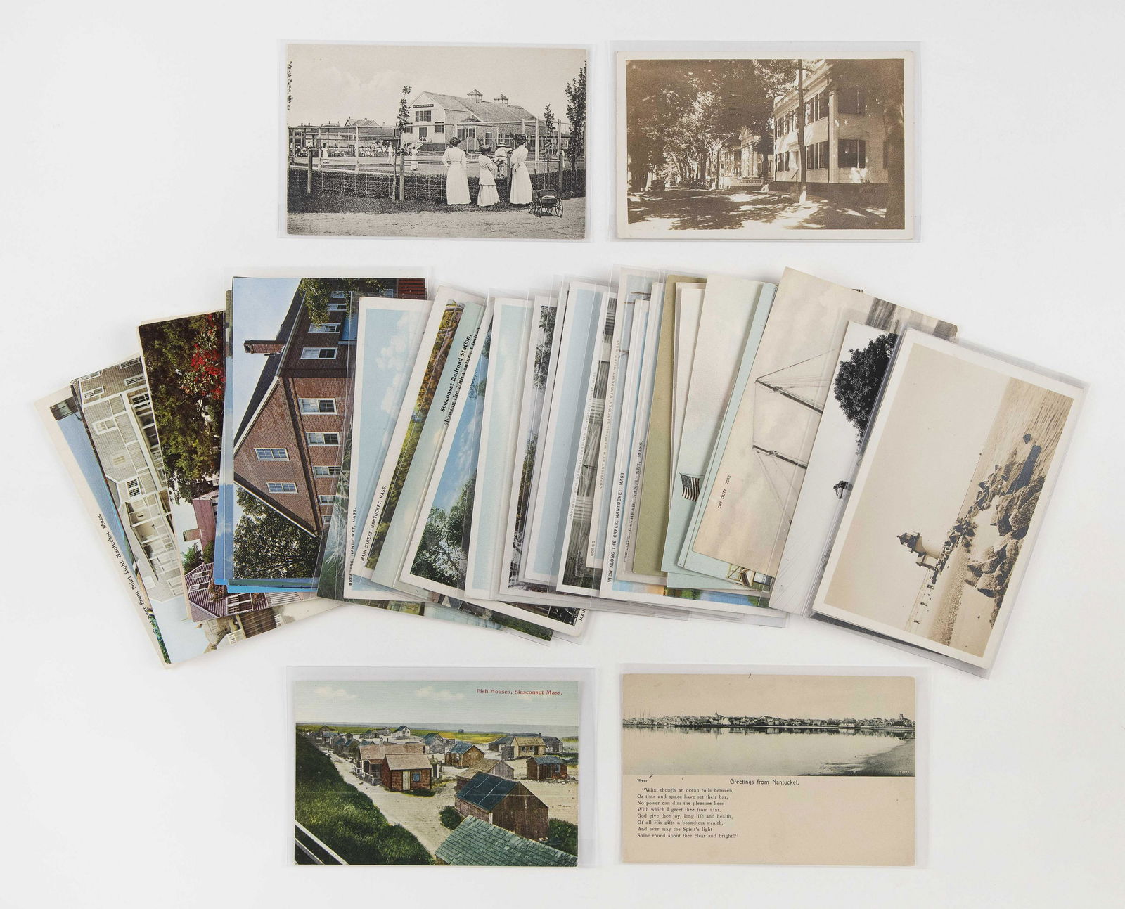 (VIEW) CAPE COD - NANTUCKET: 49 POSTCARDS Early to (1 of 1)