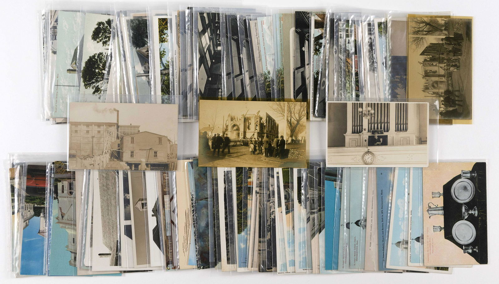 (VIEW) CAPE COD - PROVINCETOWN: 120 POSTCARDS Early to (1 of 1)