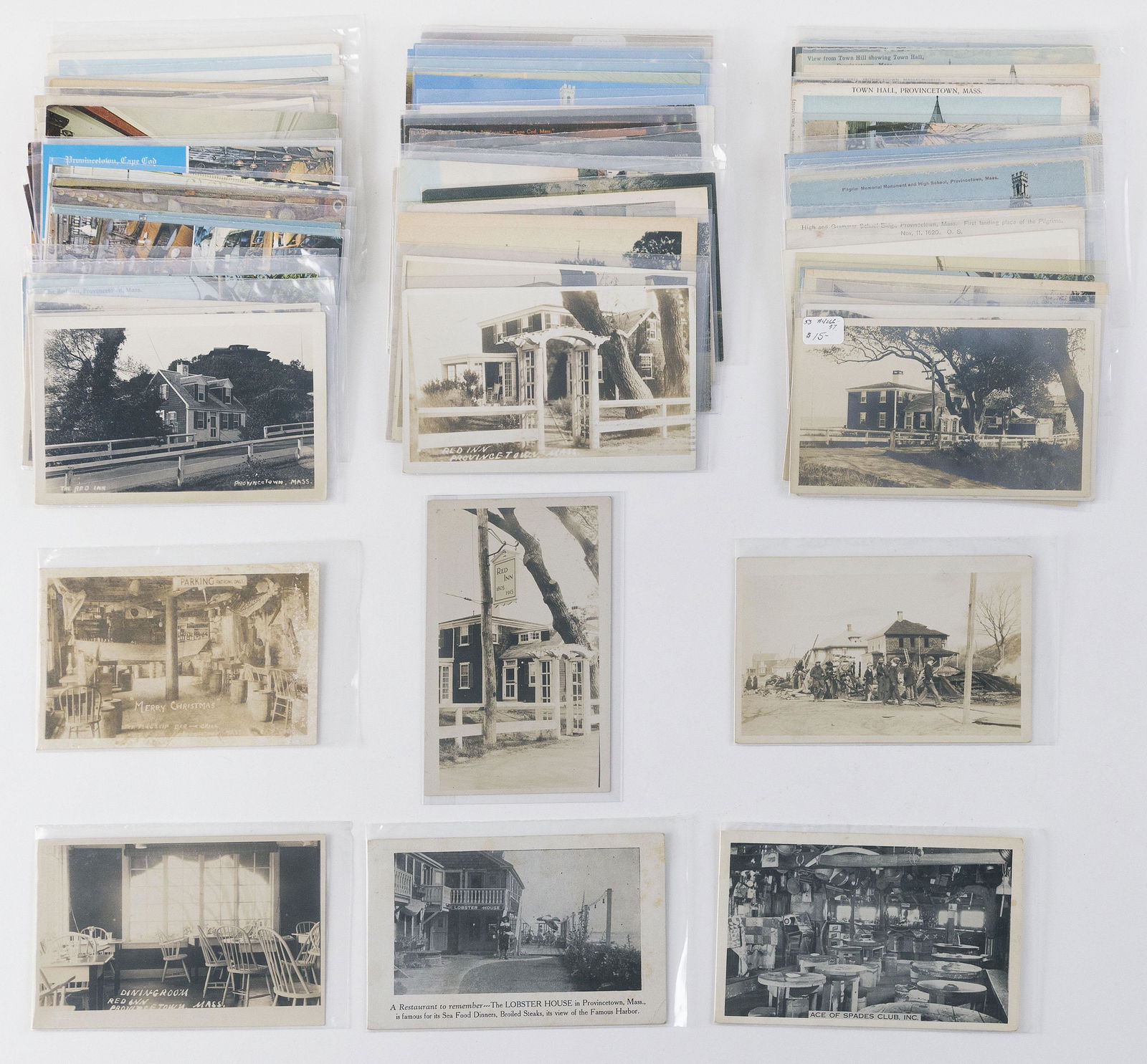 (VIEW) CAPE COD - PROVINCETOWN: 83 POSTCARDS First (1 of 1)