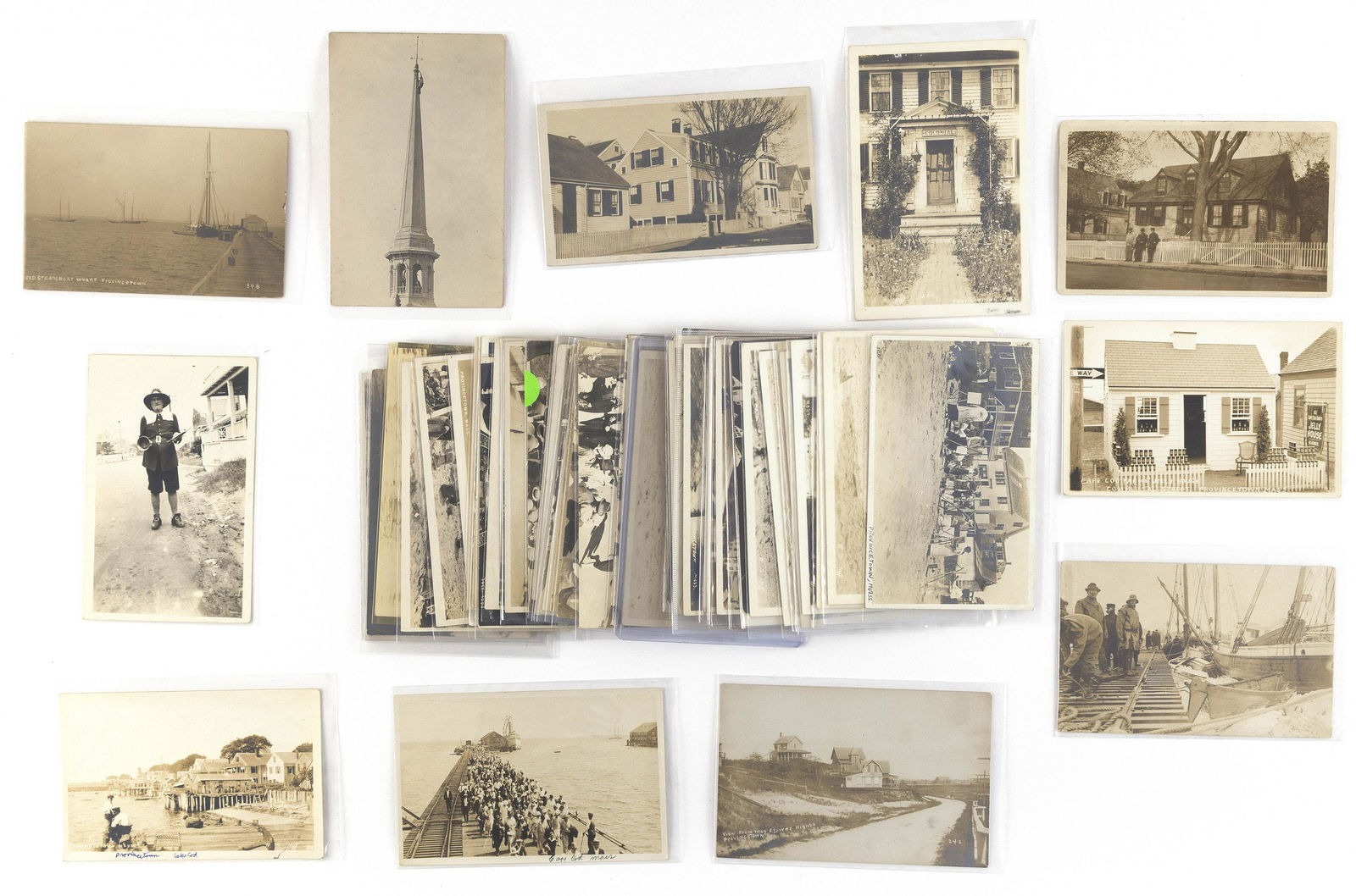 (VIEW) CAPE COD - PROVINCETOWN - REAL PHOTO VIEWS: 48 (1 of 1)