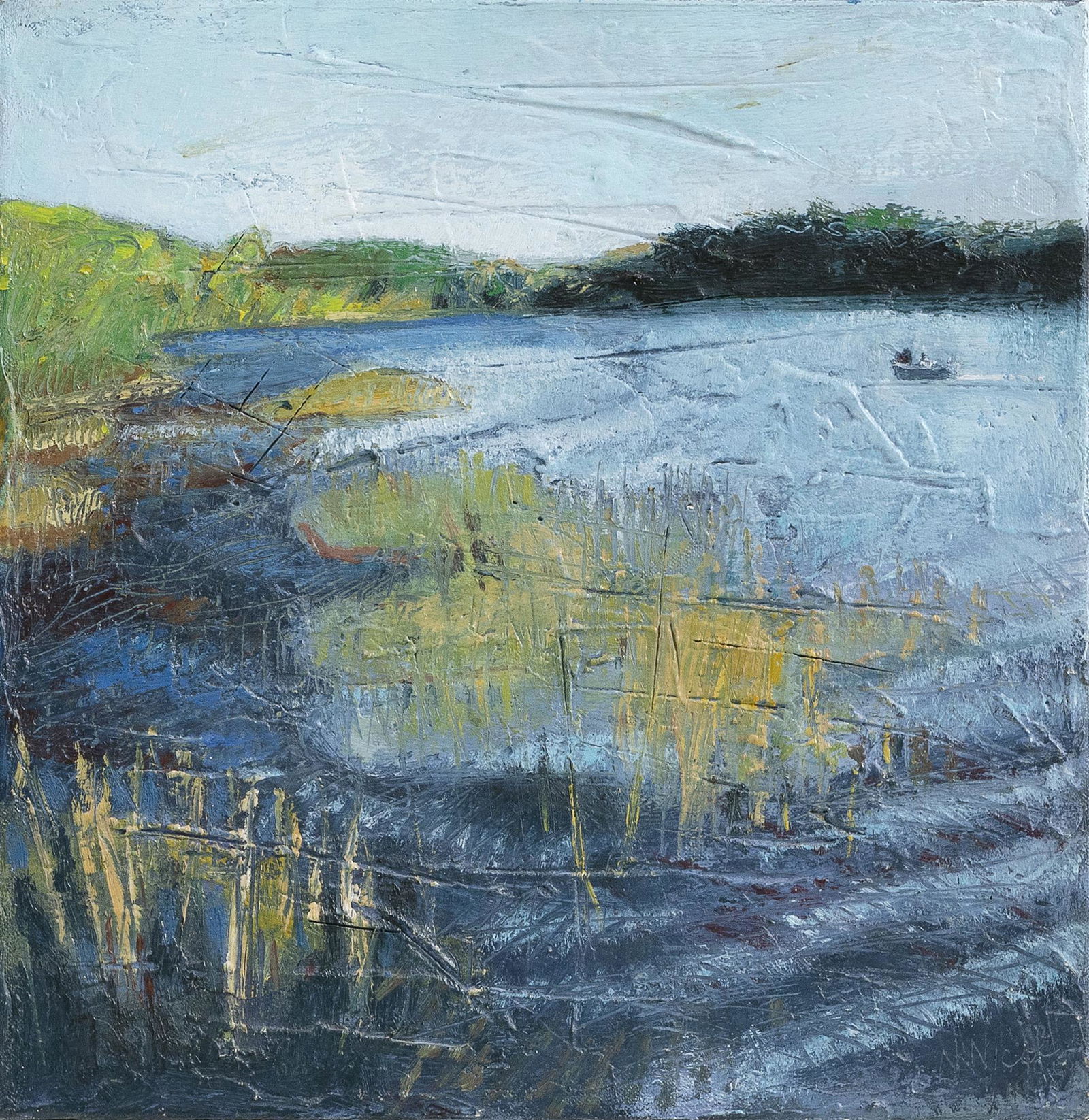 NANCY NICOL (Massachusetts, Contemporary), "Horse Leech (1 of 2)