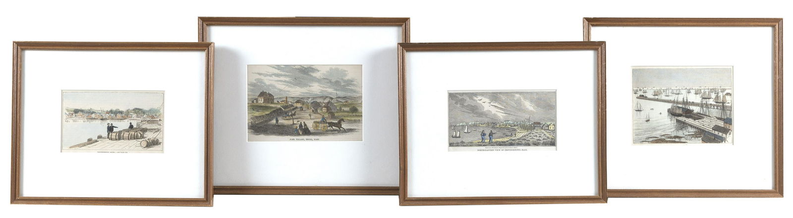 FOUR ENGRAVINGS FROM "HISTORICAL COLLECTIONS OF (1 of 2)