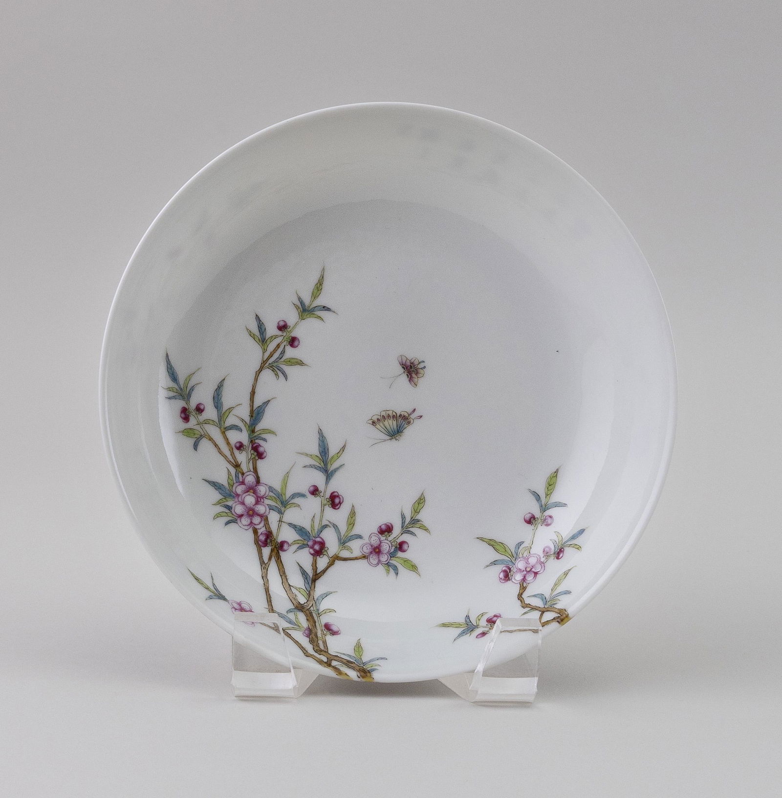 CHINESE FAMILLE ROSE PORCELAIN DISH Early 20th Century (1 of 6)