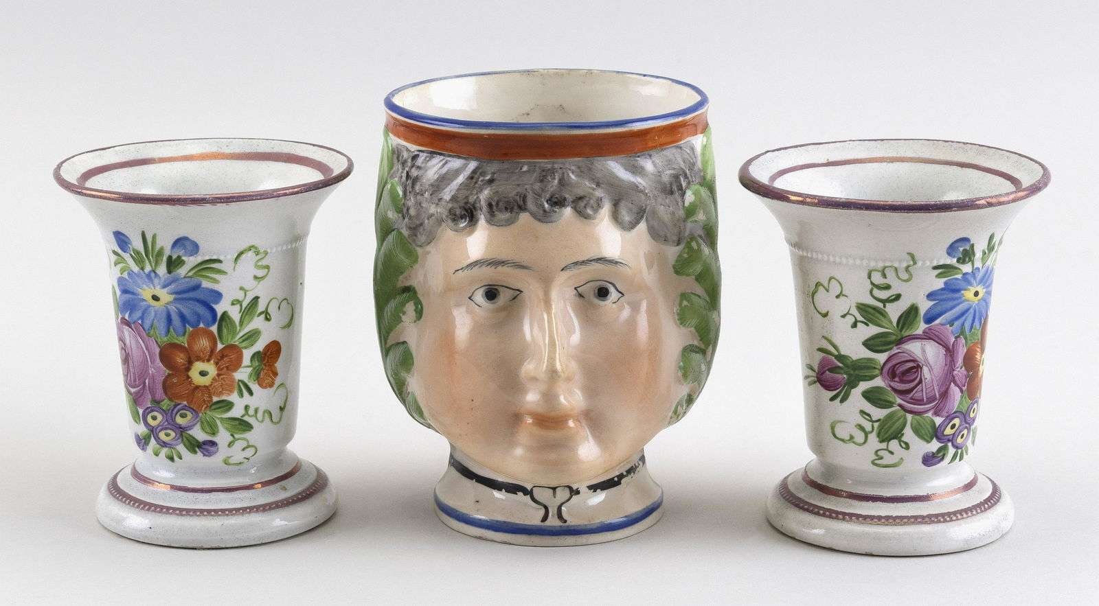 THREE STAFFORDSHIRE CUPS England, First Half of the (1 of 3)