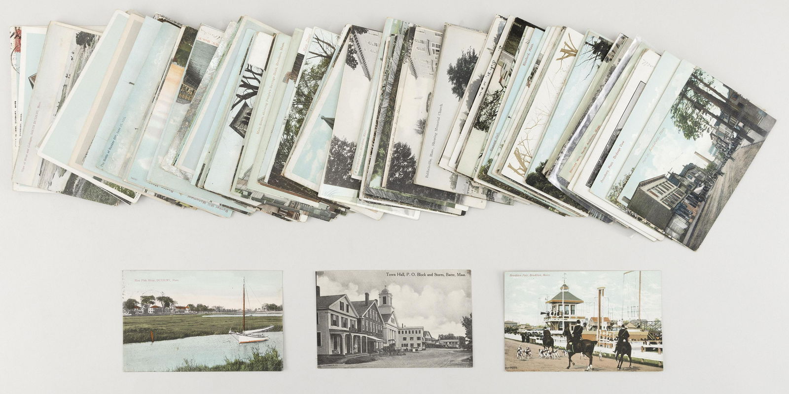 (VIEW) MASSACHUSETTS - AMESBURY THROUGH DUXBURY: 140 (1 of 1)