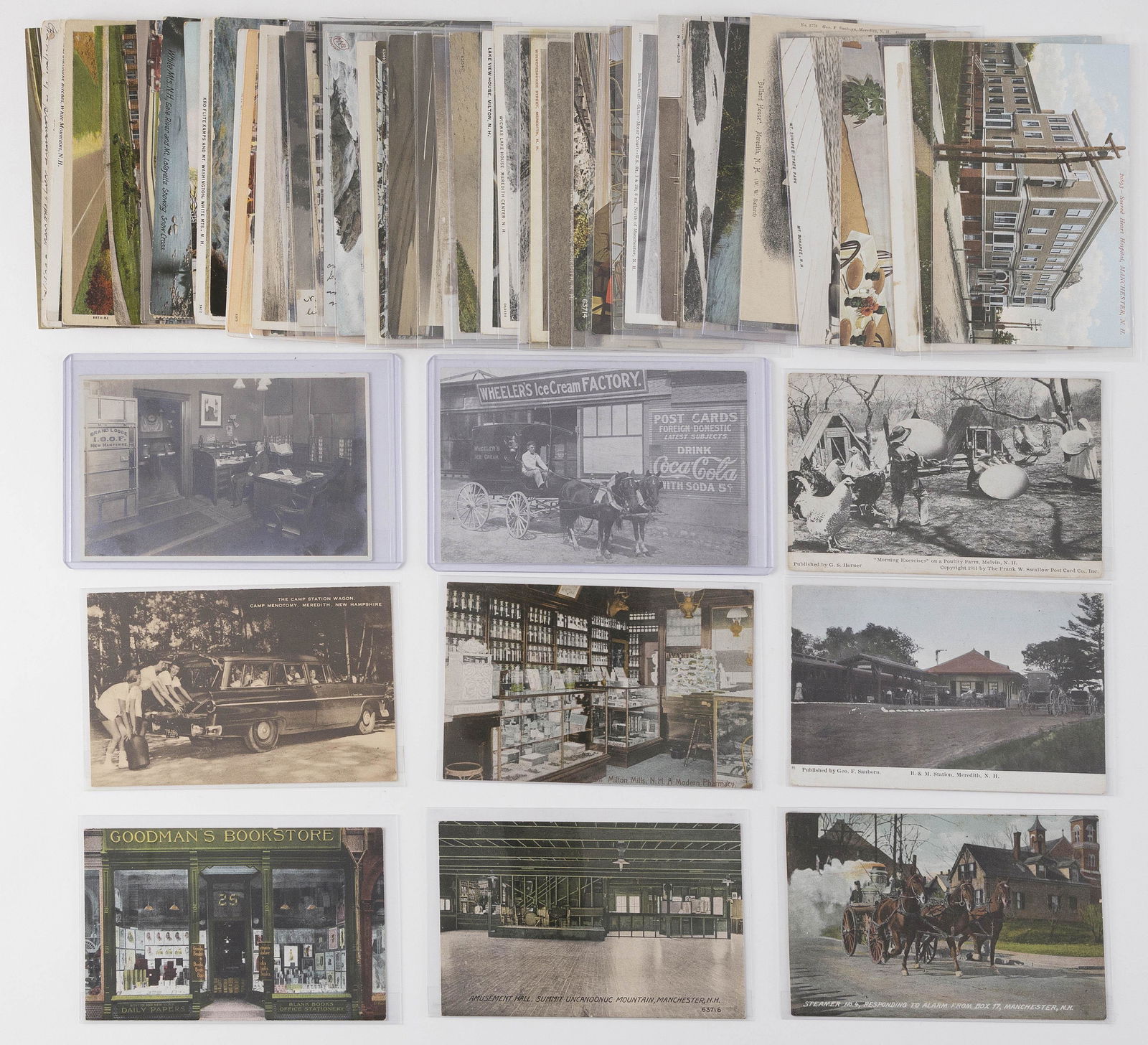 (VIEW) NEW HAMPSHIRE - "M" TOWNS- 59 POSTCARDS Early to (1 of 1)