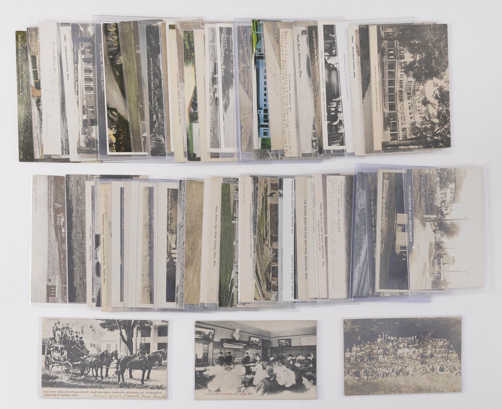 (VIEW) MASSACHUSETTS - COVERING BALDWINSVILLE THROUGH (1 of 2)