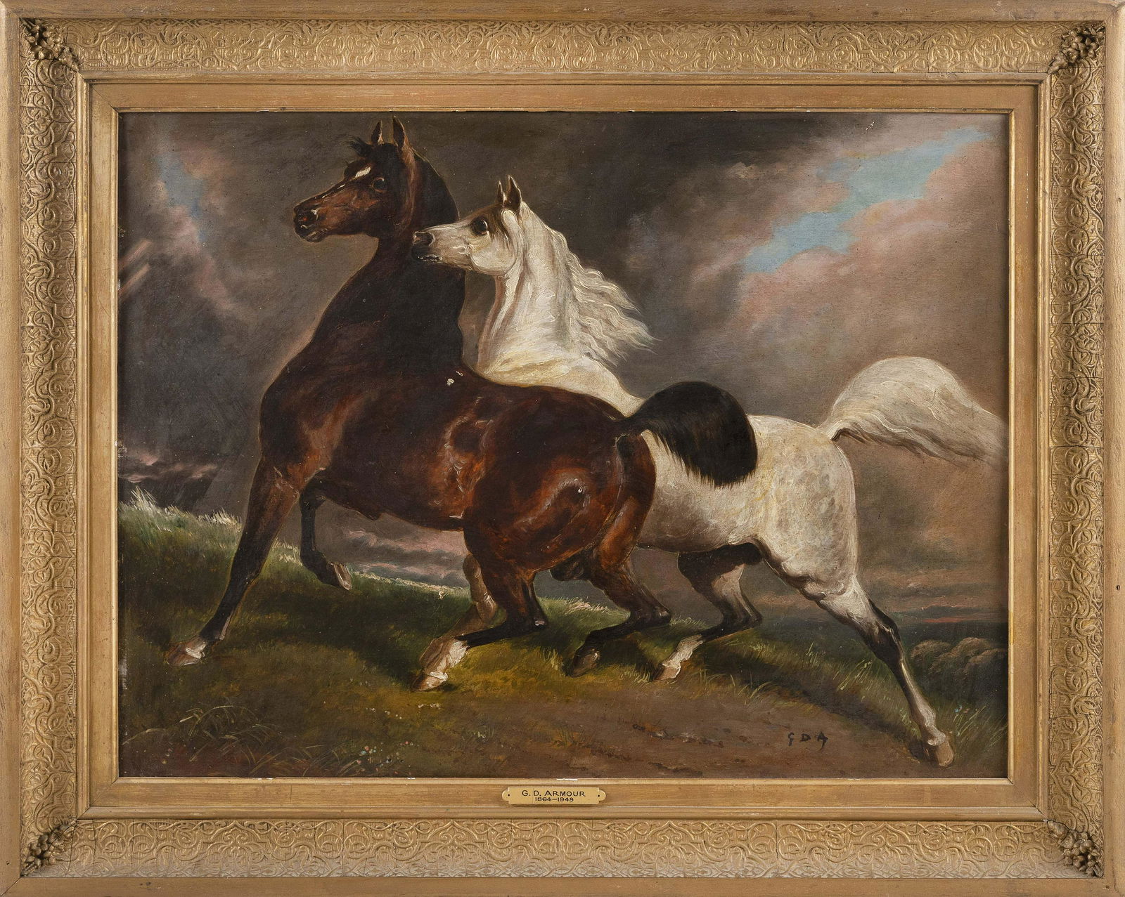 GEORGE DENHOLM ARMOUR (United Kingdom, 1864-1949), Two (1 of 2)