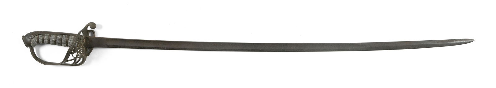ENGLISH OFFICER’S SWORD 19th Century Length 38”. (1 of 4)