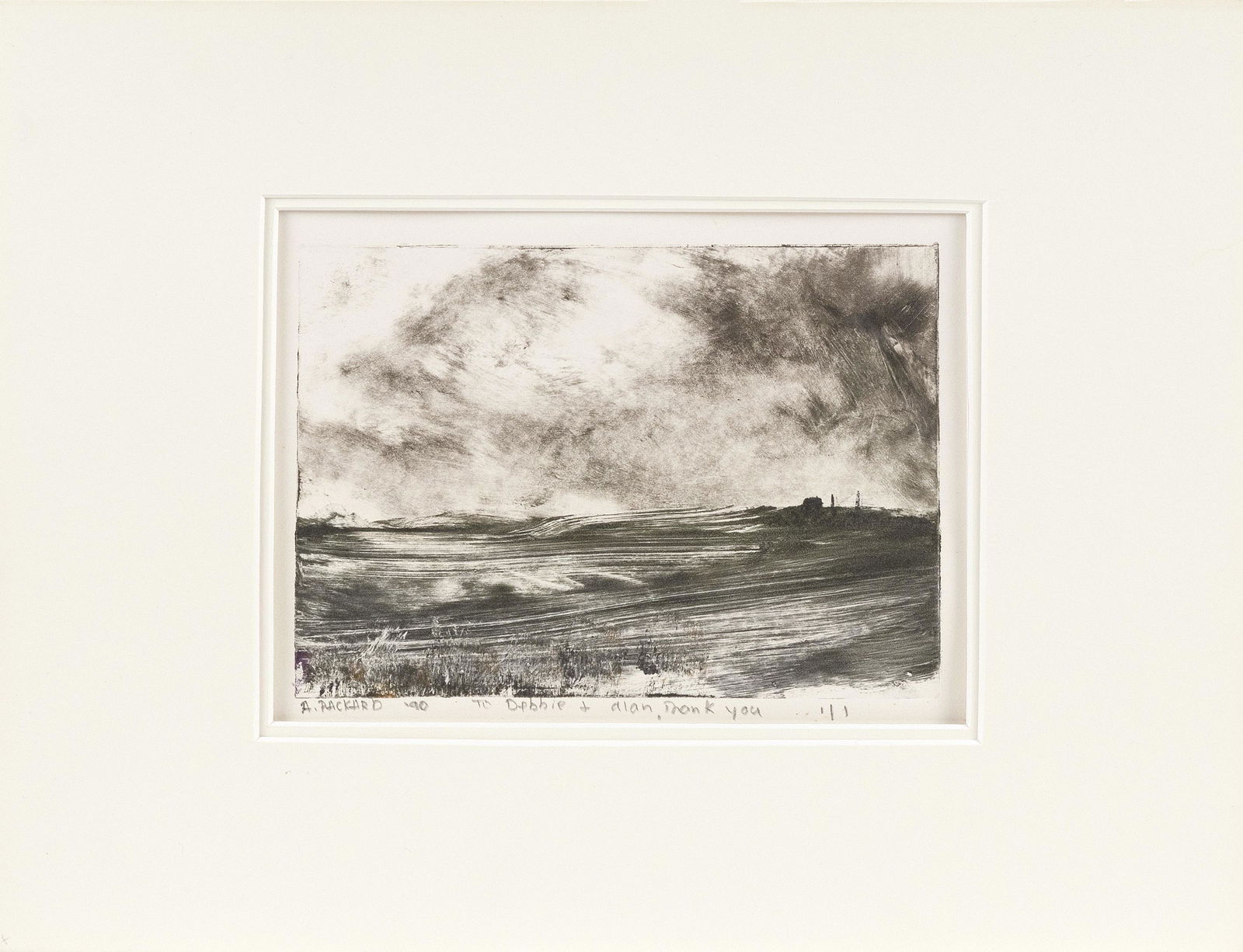 ANNE PACKARD (Massachusetts/New Jersey, b. 1933), Truro (1 of 2)