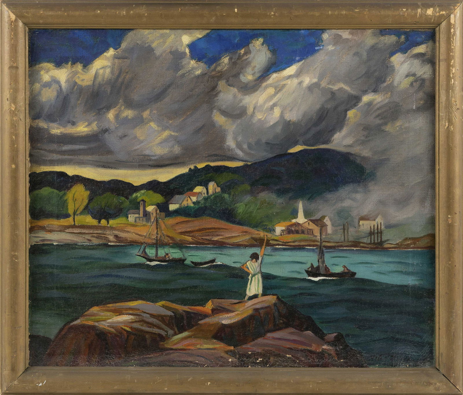 HELEN DUNCAN (Massachusetts, 20th Century), "Two (1 of 3)