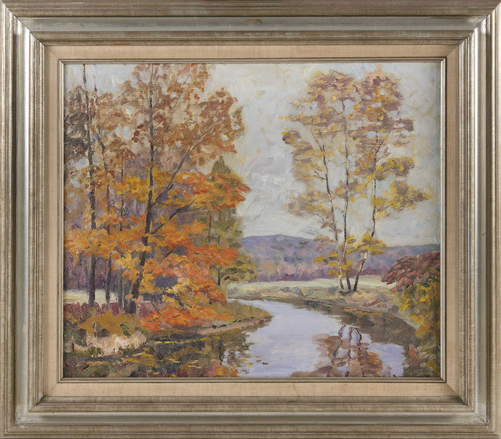 MARIE DAY ALEXANDER (Massachusetts, 1887-1957), Autumn (1 of 4)