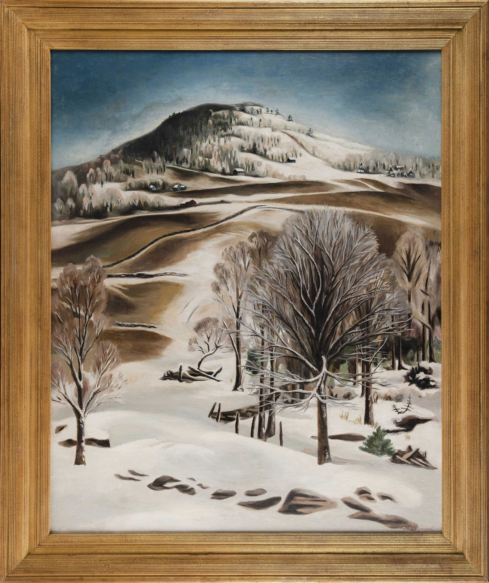 GEORGINA KLITGAARD (New York, 1893-1976), “The (1 of 2)