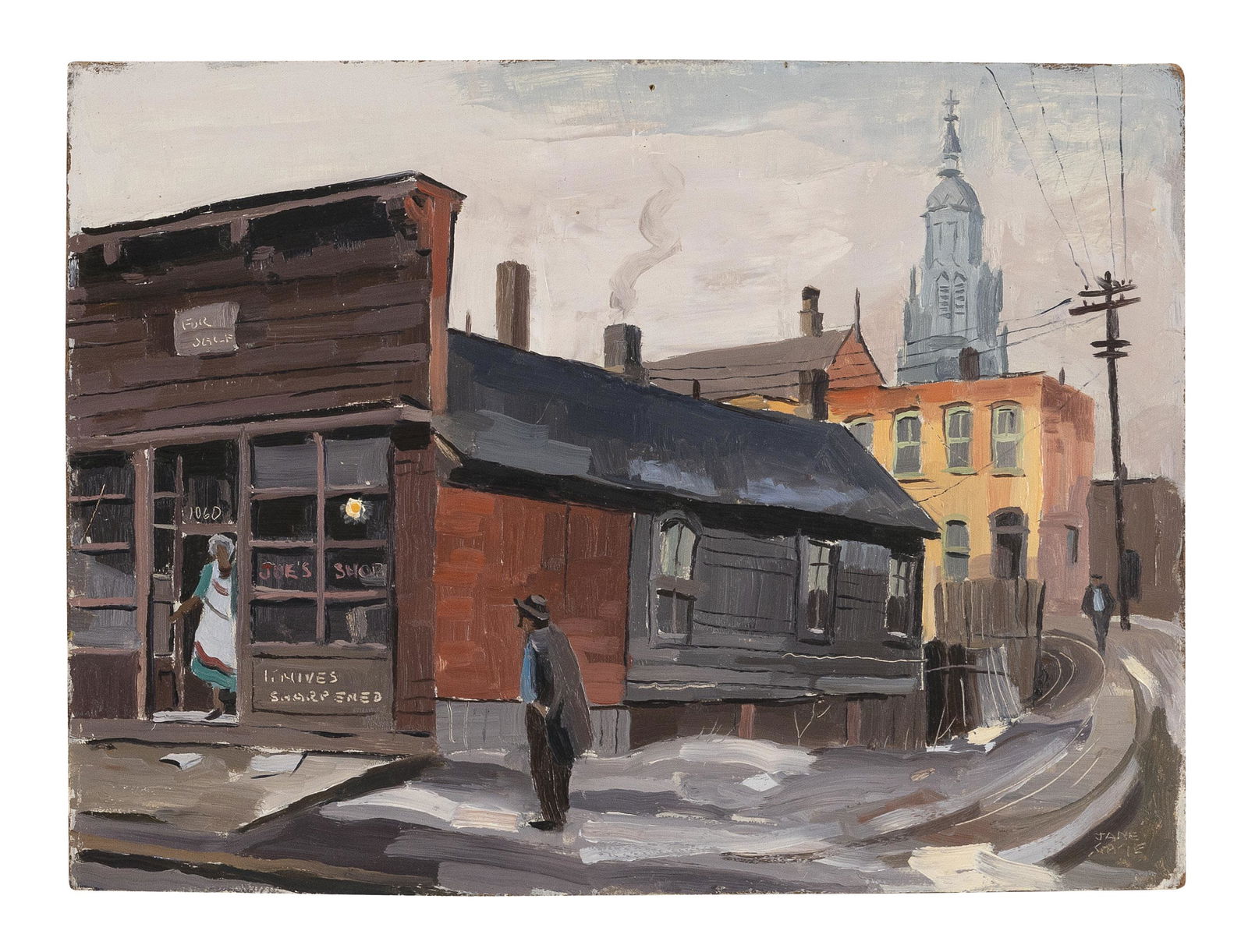 JANE BRIGHAM GAGE (Illinois/Florida, 1914-1978), City (1 of 3)