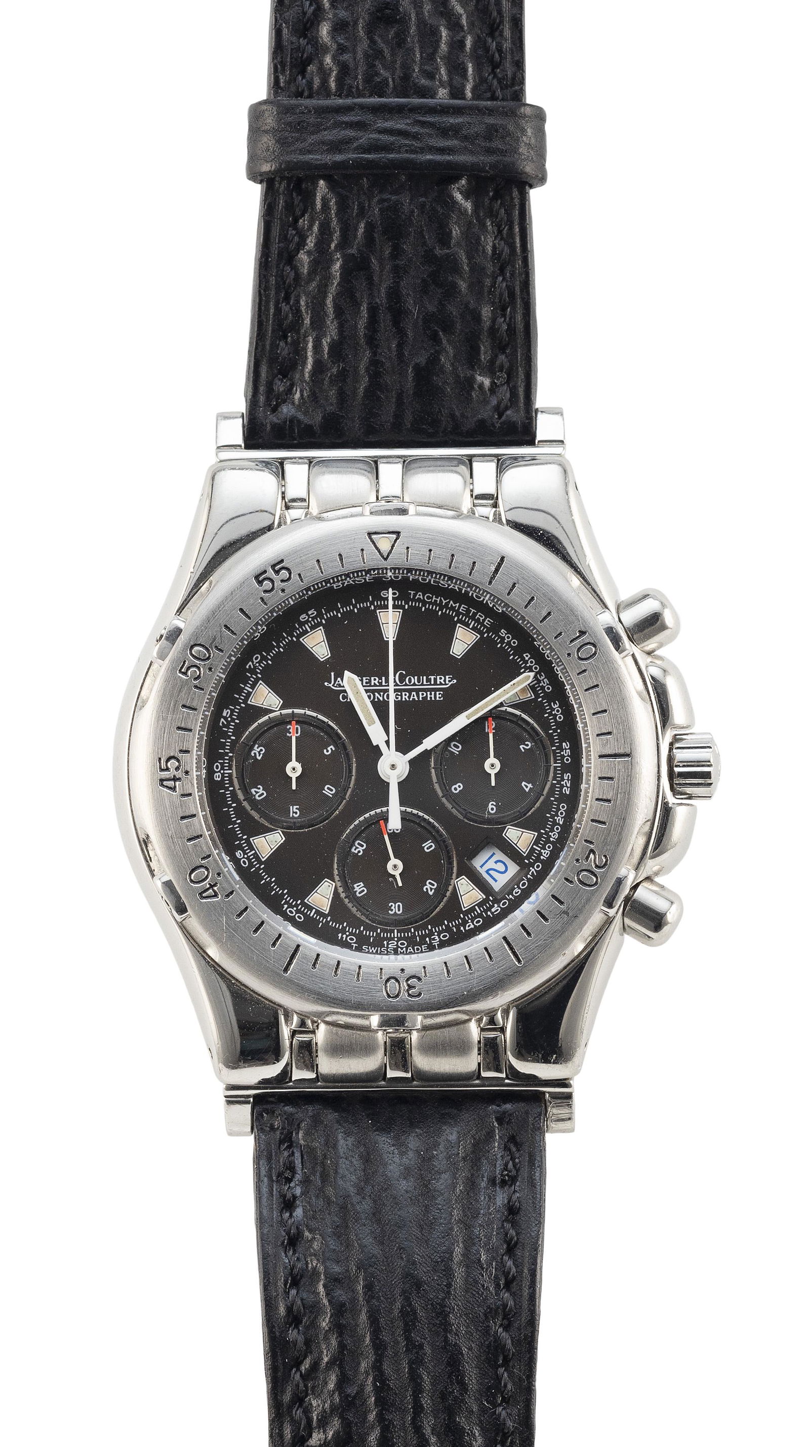 JAEGER LECOULTRE “KRYOS” STAINLESS STEEL CHRONOGRAPH (1 of 1)