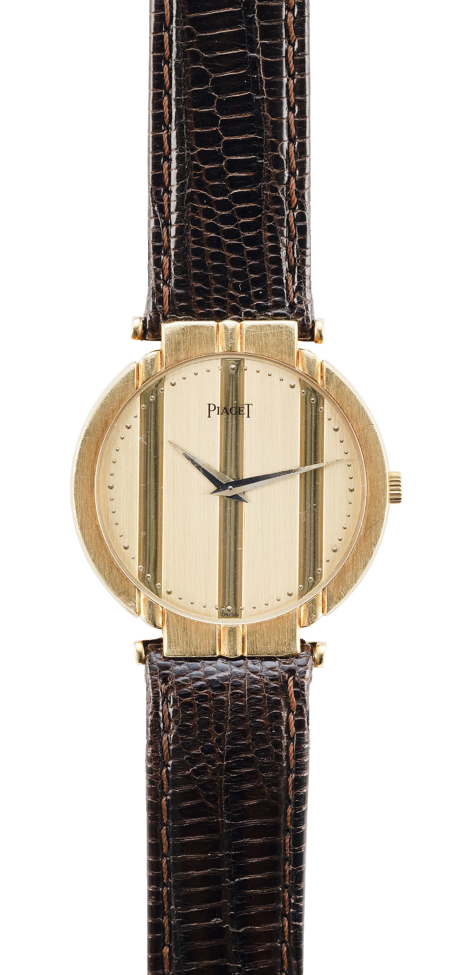 PIAGET “POLO” 18KT GOLD WATCH Approx. 23.56 total dwt. (1 of 1)