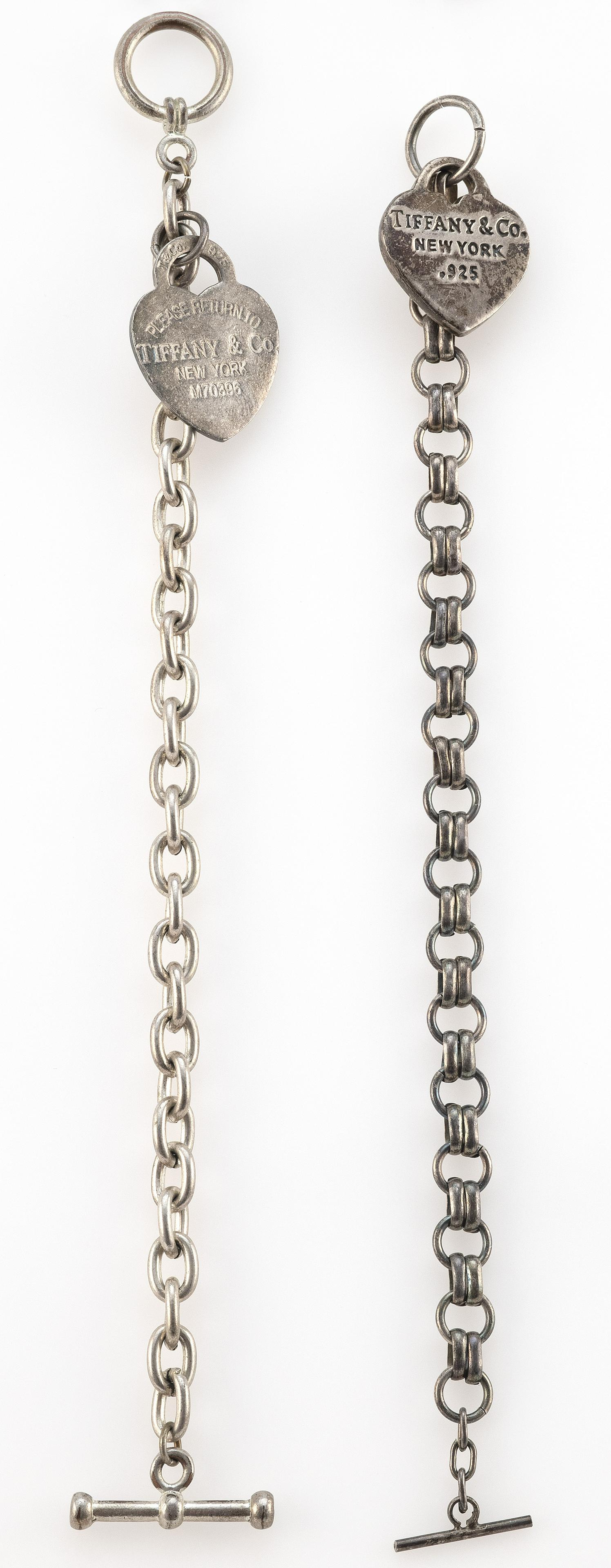 TWO TIFFANY-STYLE SILVER BRACELETS Approx. 29.99 total (1 of 1)