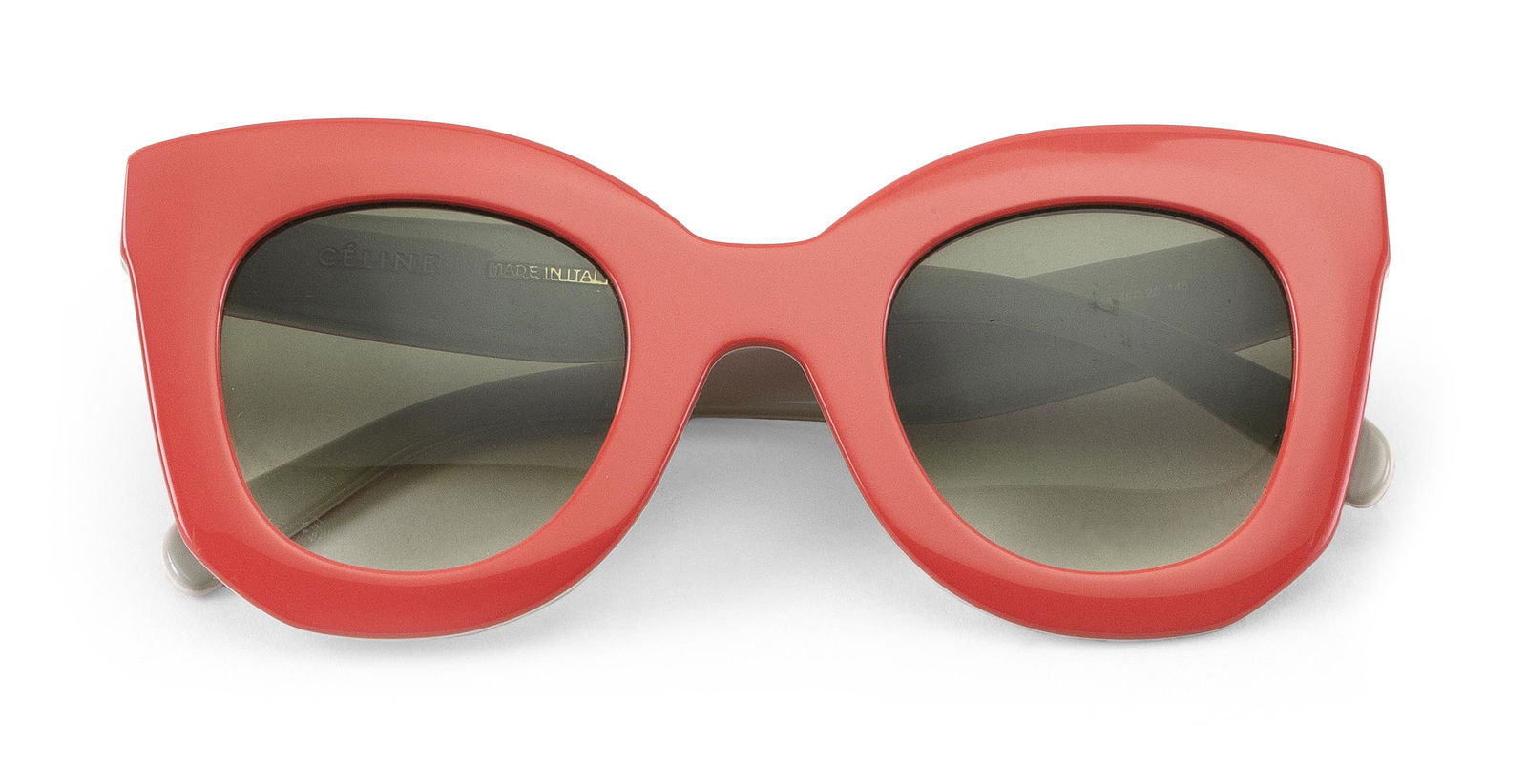 CELINE “MARTA” SUNGLASSES Case length 7.5”. (1 of 2)