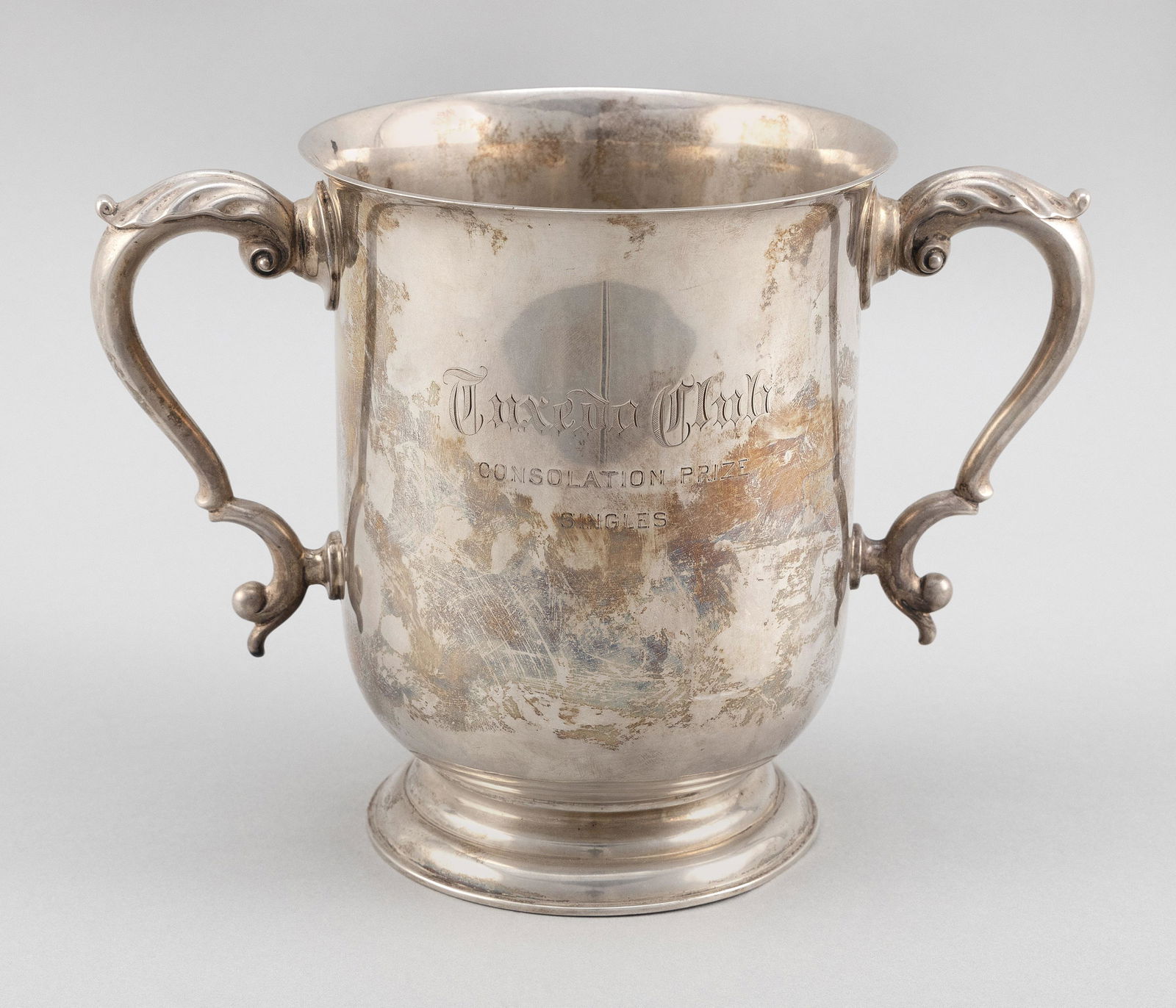 DOMINICK & HAFF STERLING SILVER TROPHY New York, 1893 (1 of 2)