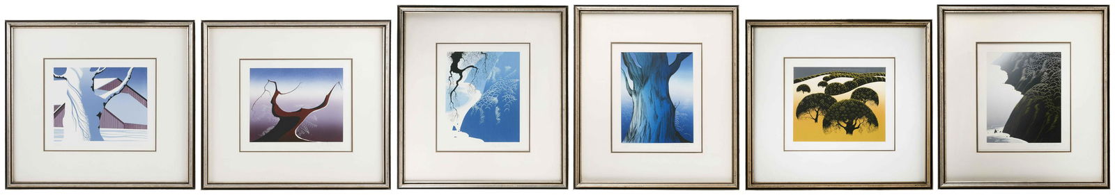 EYVIND EARLE (New York/California, 1916-2000), Six (1 of 7)