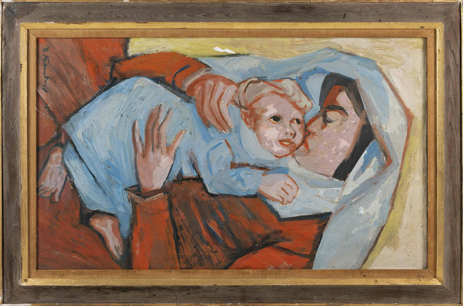 BRUNO KRAUSKOPF (Germany, 1892-1960), "Mother and (1 of 2)