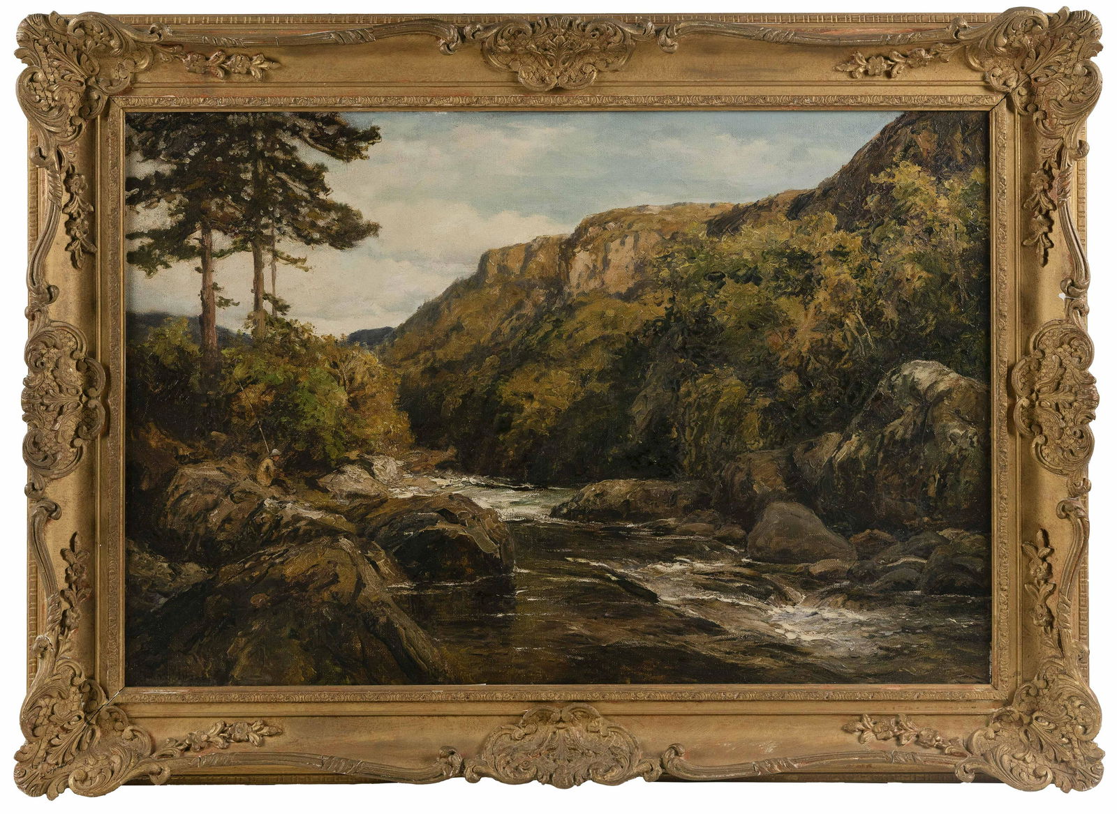 THOMAS HUSON (United Kingdom, 1844-1920), River (1 of 2)