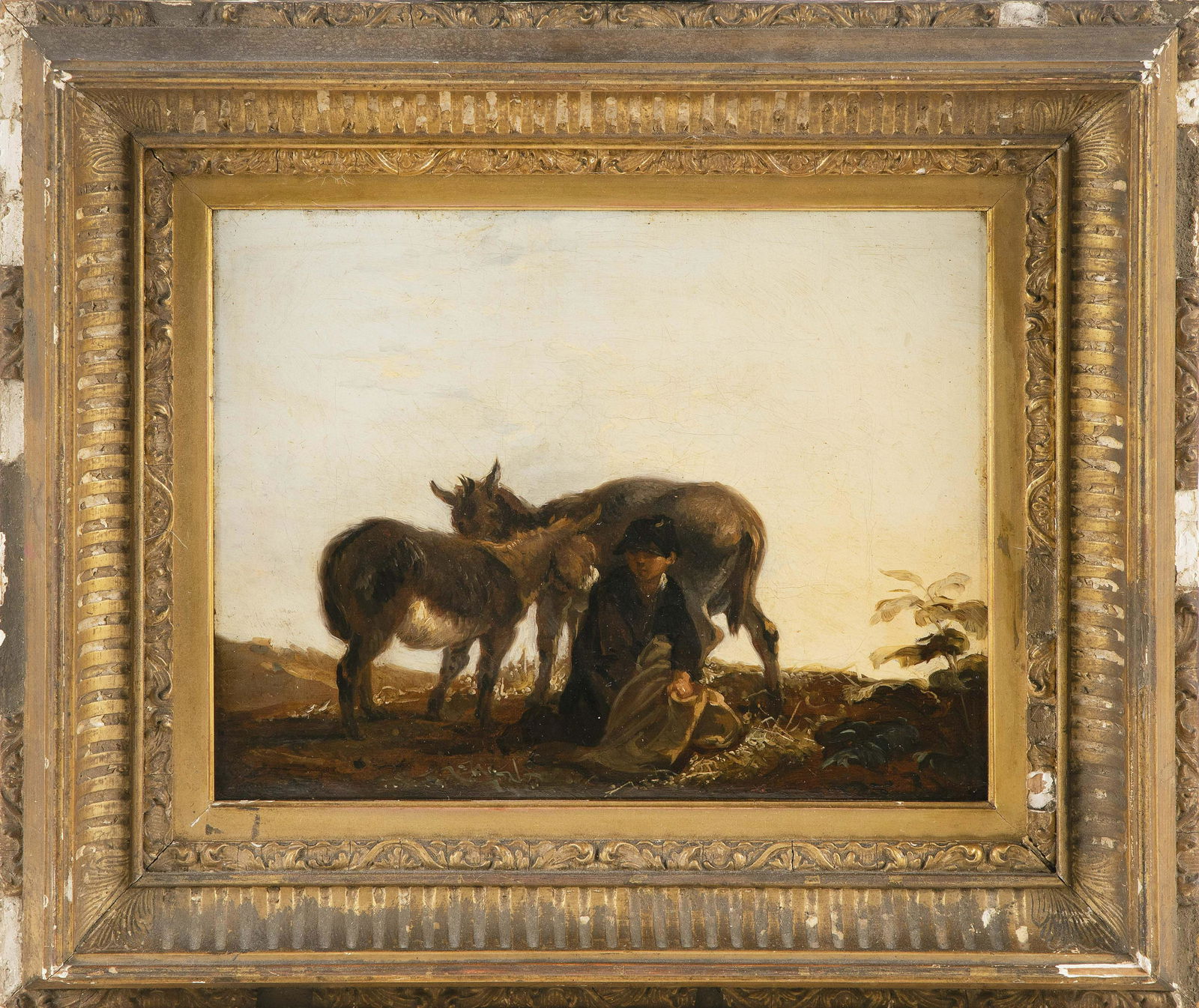 ATTRIBUTED TO THOMAS JONES BARKER (England, 1815-1882), (1 of 2)