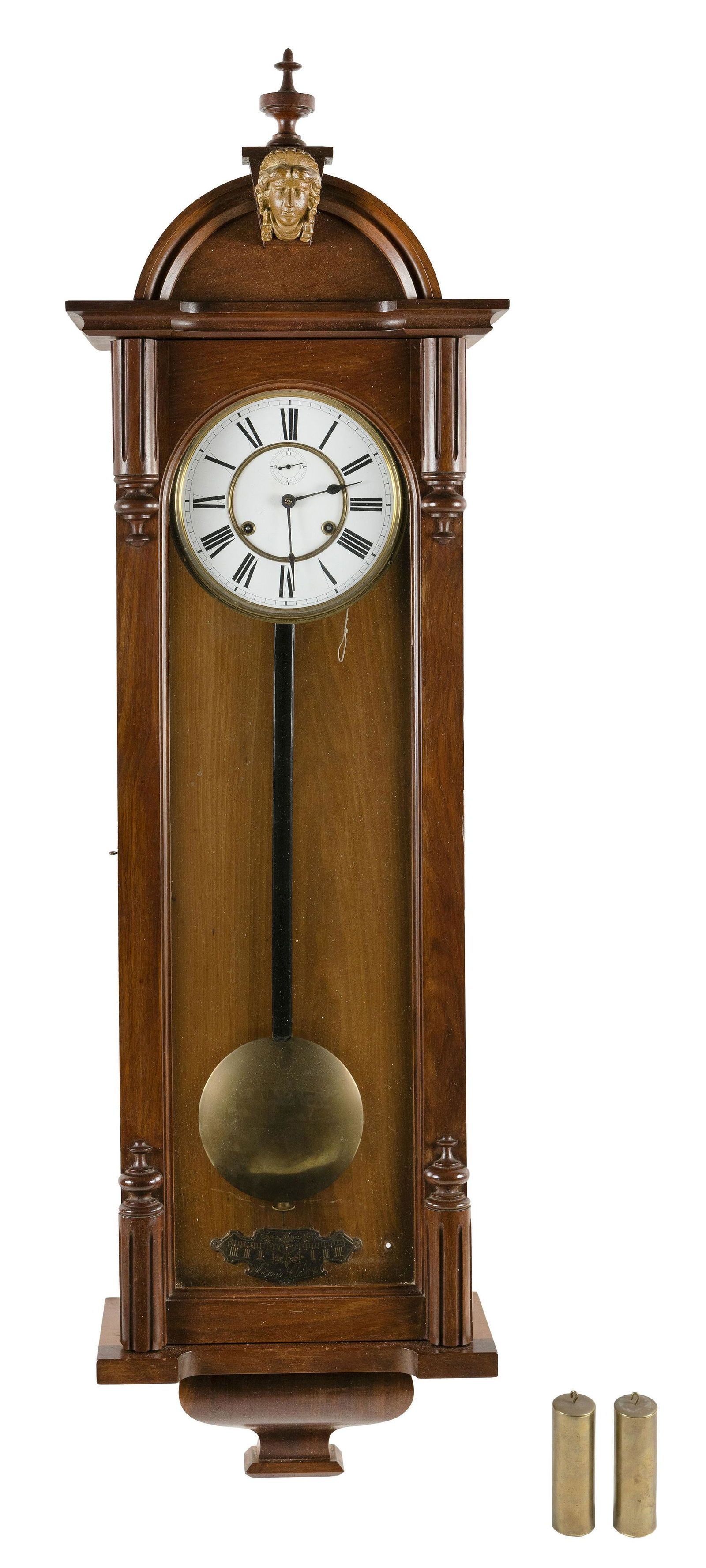 ANSONIA “CAPITOL” WALL CLOCK Late 19th (1 of 1)